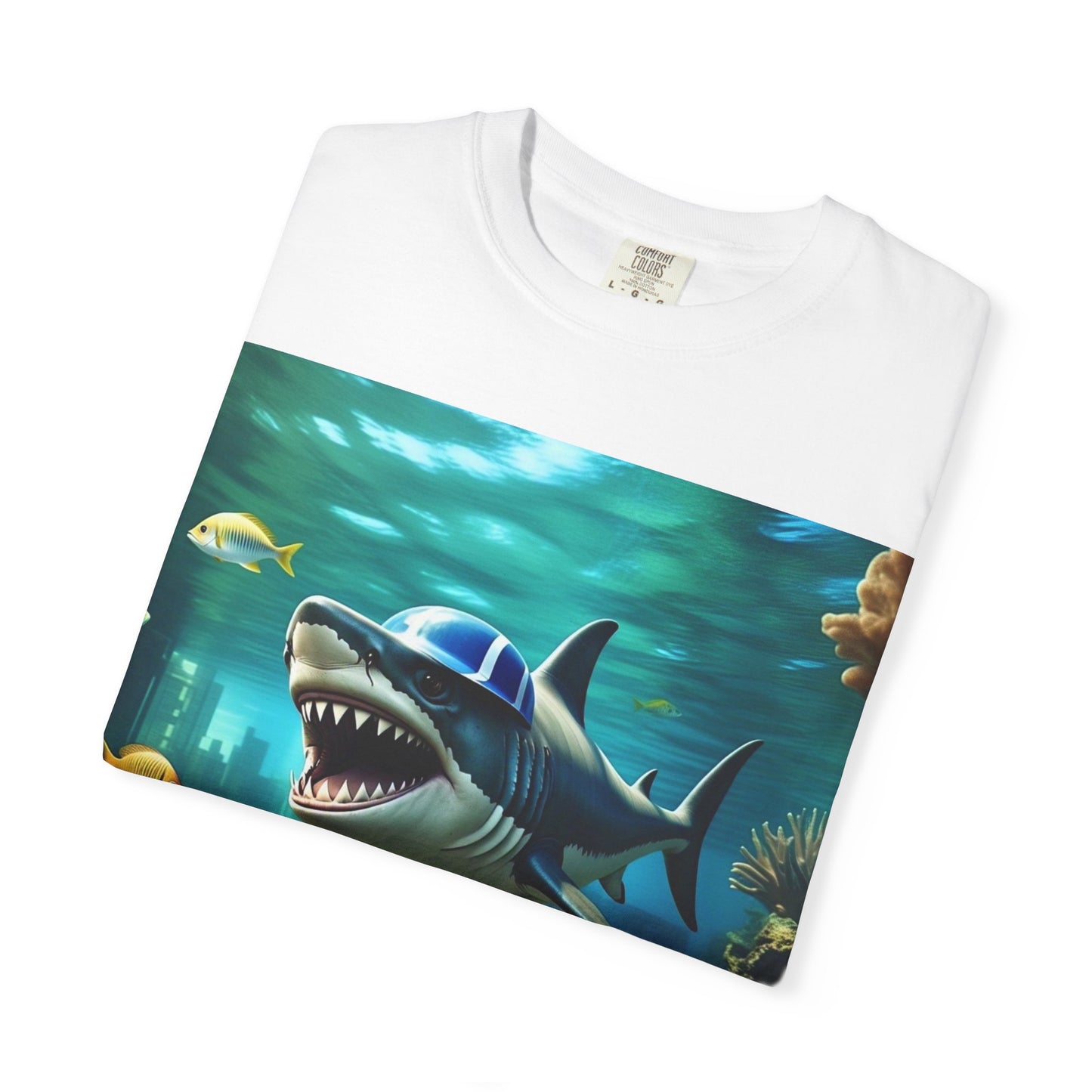 Marine Adventure Unisex T-Shirt - Shark Graphic Design