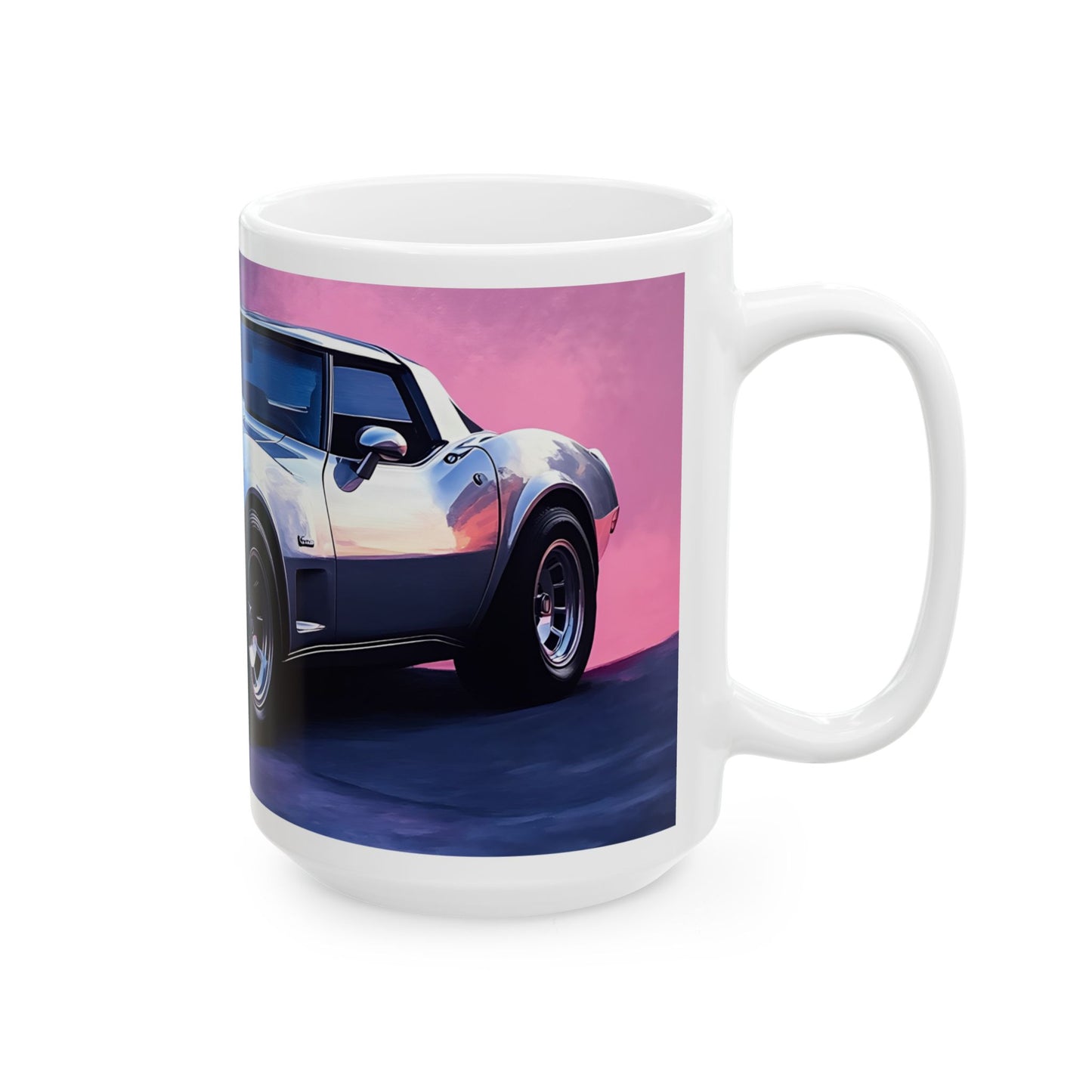 Car Ceramic Mug - 11oz & 15oz - Perfect Gift for Car Enthusiasts