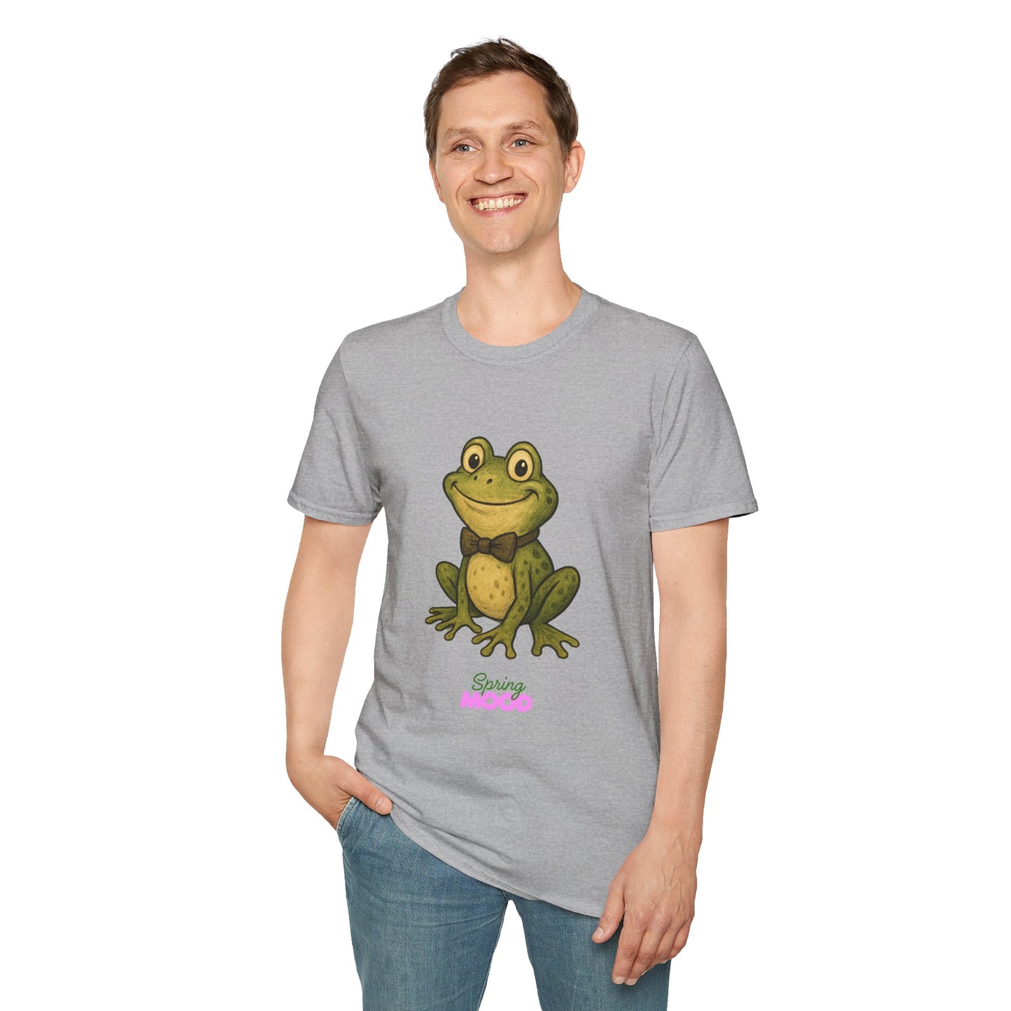 Spring Frog Unisex Softstyle T-Shirt - Fun & Casual Wear