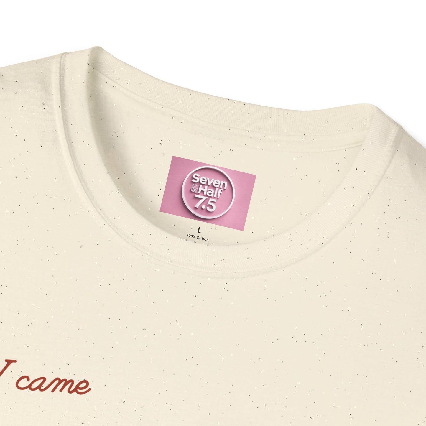 I Came, I Ate Burger Graphic Unisex Softstyle T-Shirt