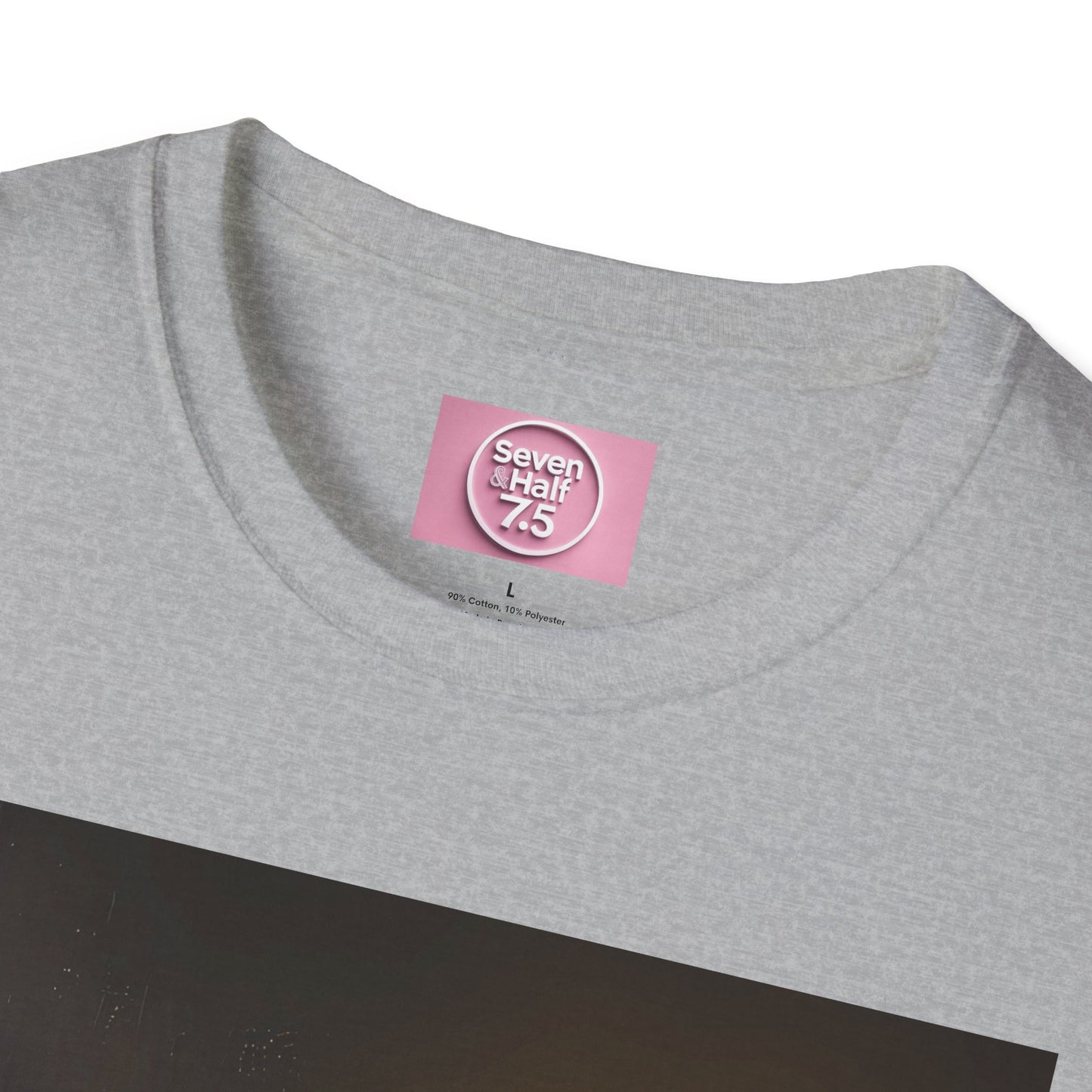 Artistic Guitarist Softstyle T-Shirt - Elegant Vintage Design