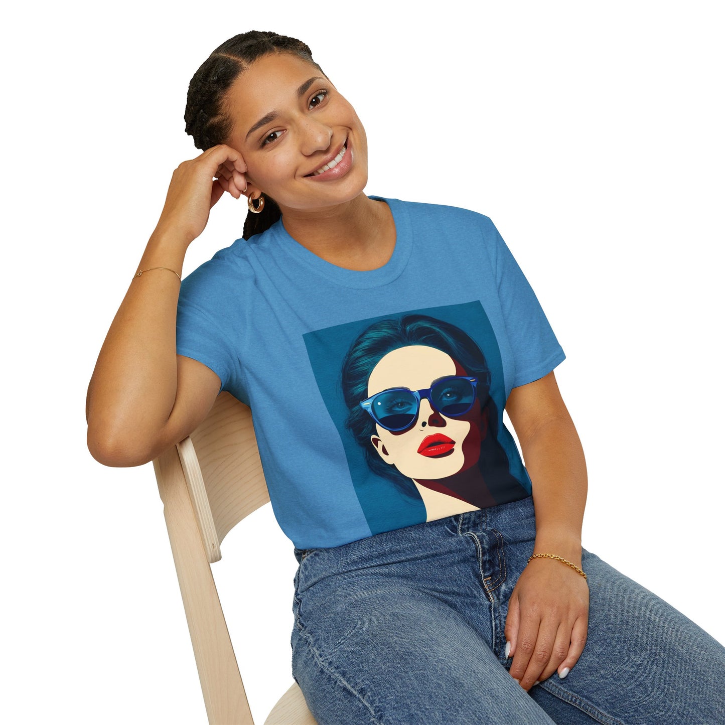 Chic Retro Female Softstyle T-Shirt