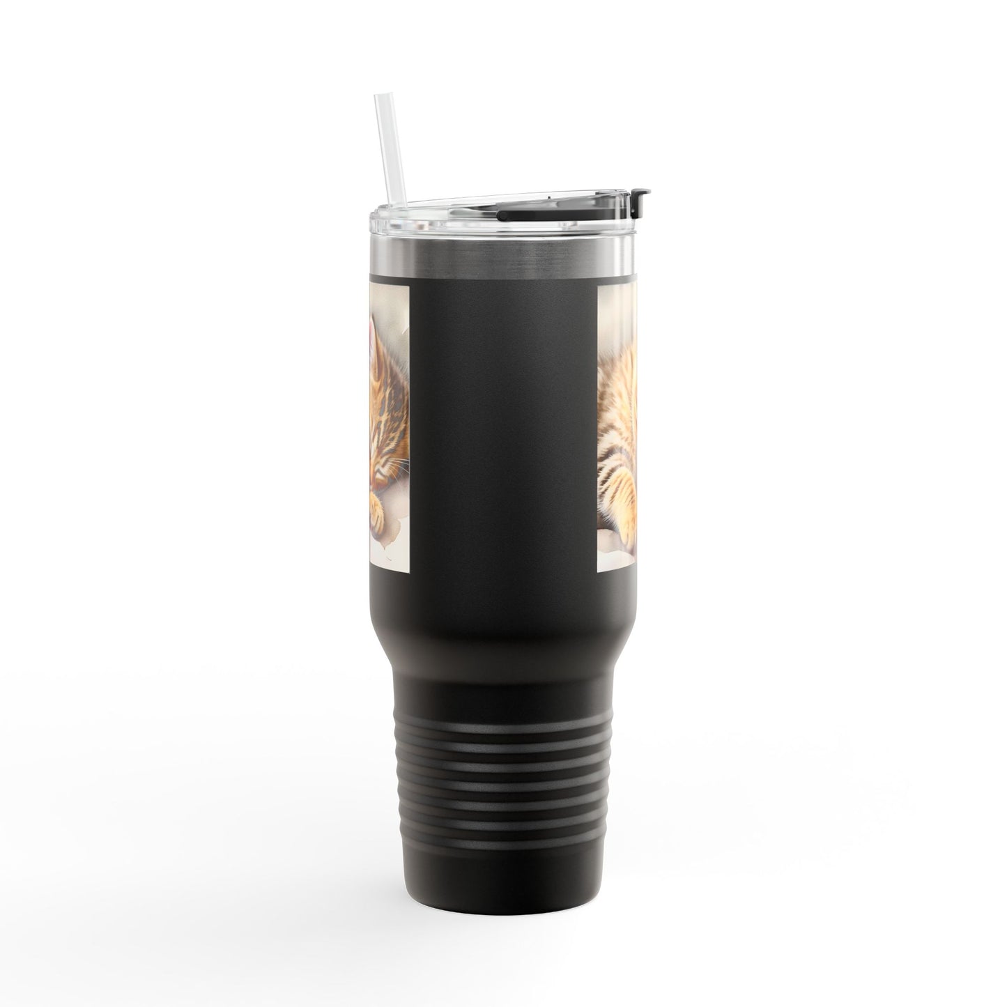 Cozy Cat Insulated Travel Mug - 40oz | Perfect for Cat Lovers
