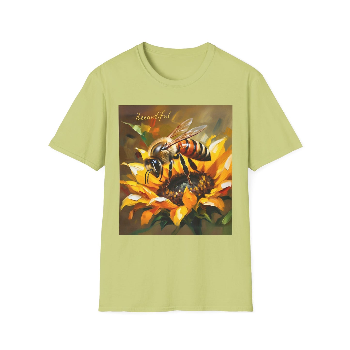 Bee-autiful Unisex Softstyle T-Shirt | Nature Lover's Gift | Perfect for Spring & Summer
