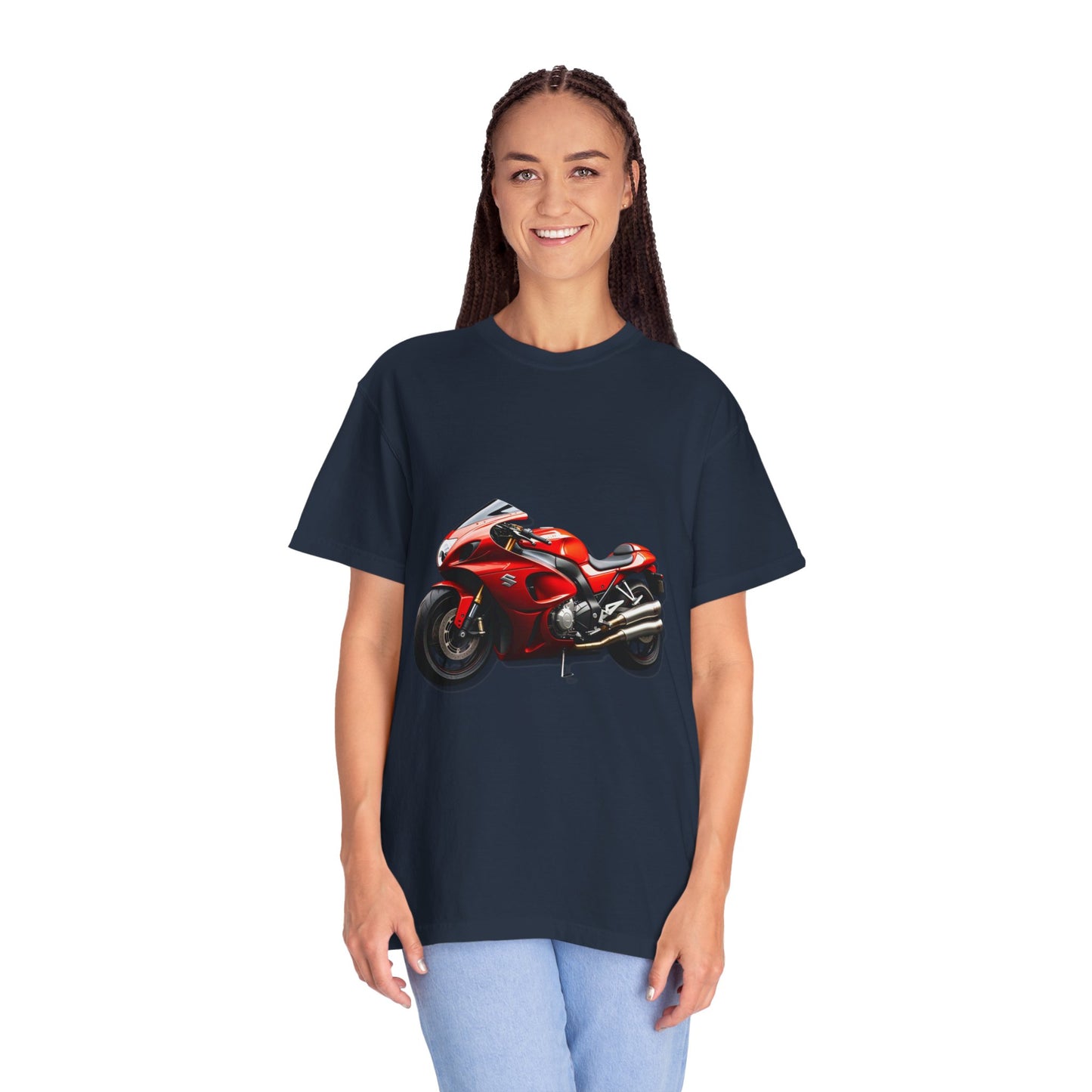Biker Graphic Unisex T-Shirt - Vintage Motorcycle Design