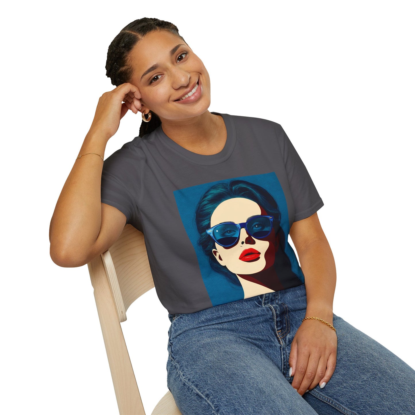 Chic Retro Female Softstyle T-Shirt