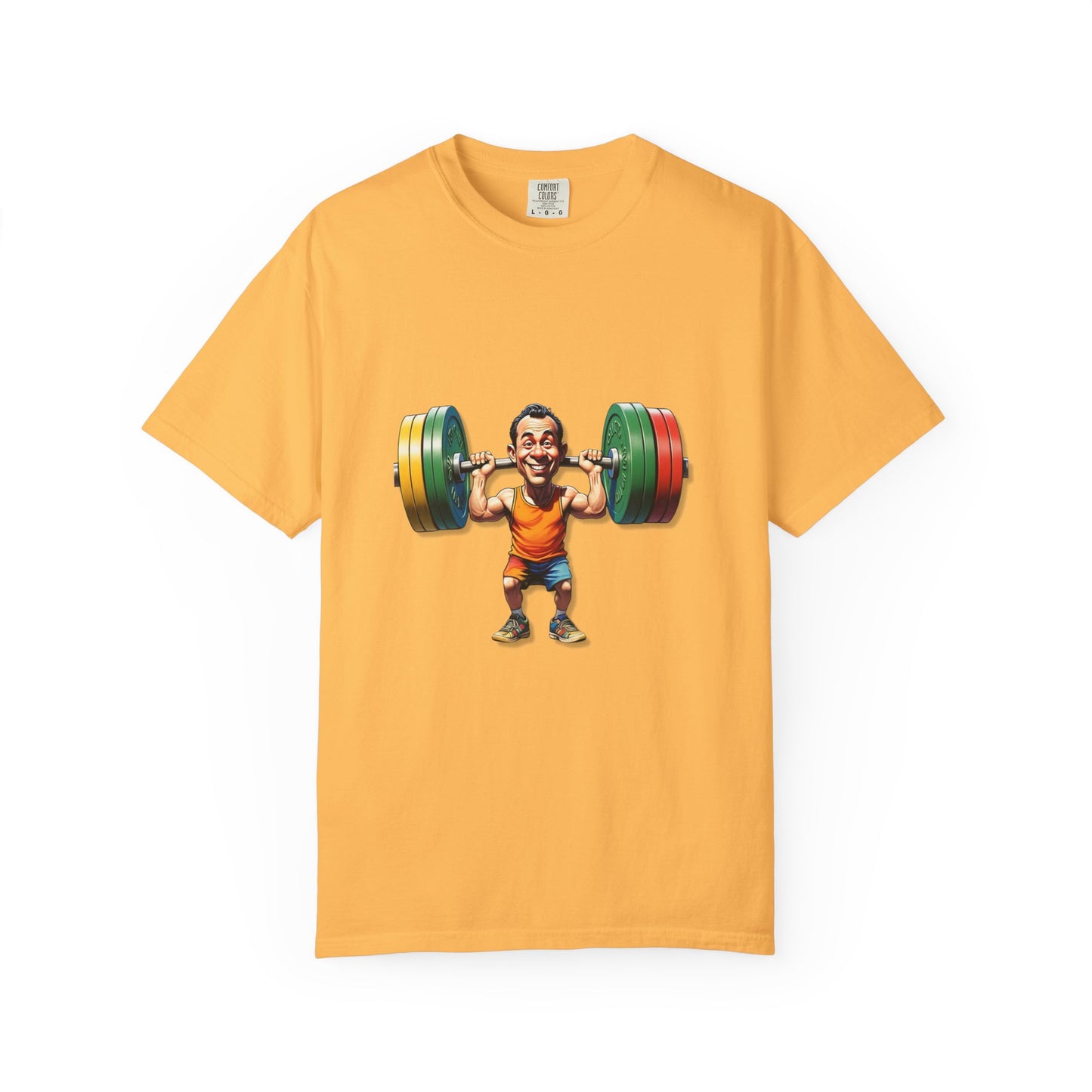 Funny Weightlifting T-Shirt - Unisex Garment-Dyed Tee for Fitness Enthusiasts