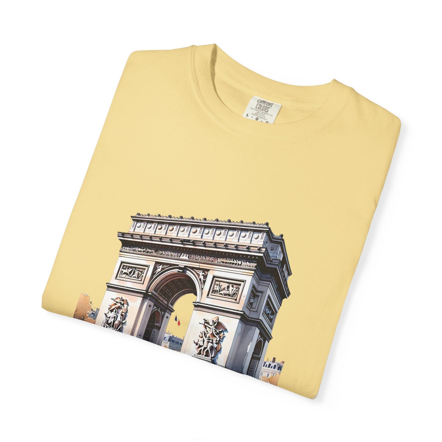 Arc de Triomphe Graphic Unisex T-Shirt - Stylish and Comfortable Casual Wear