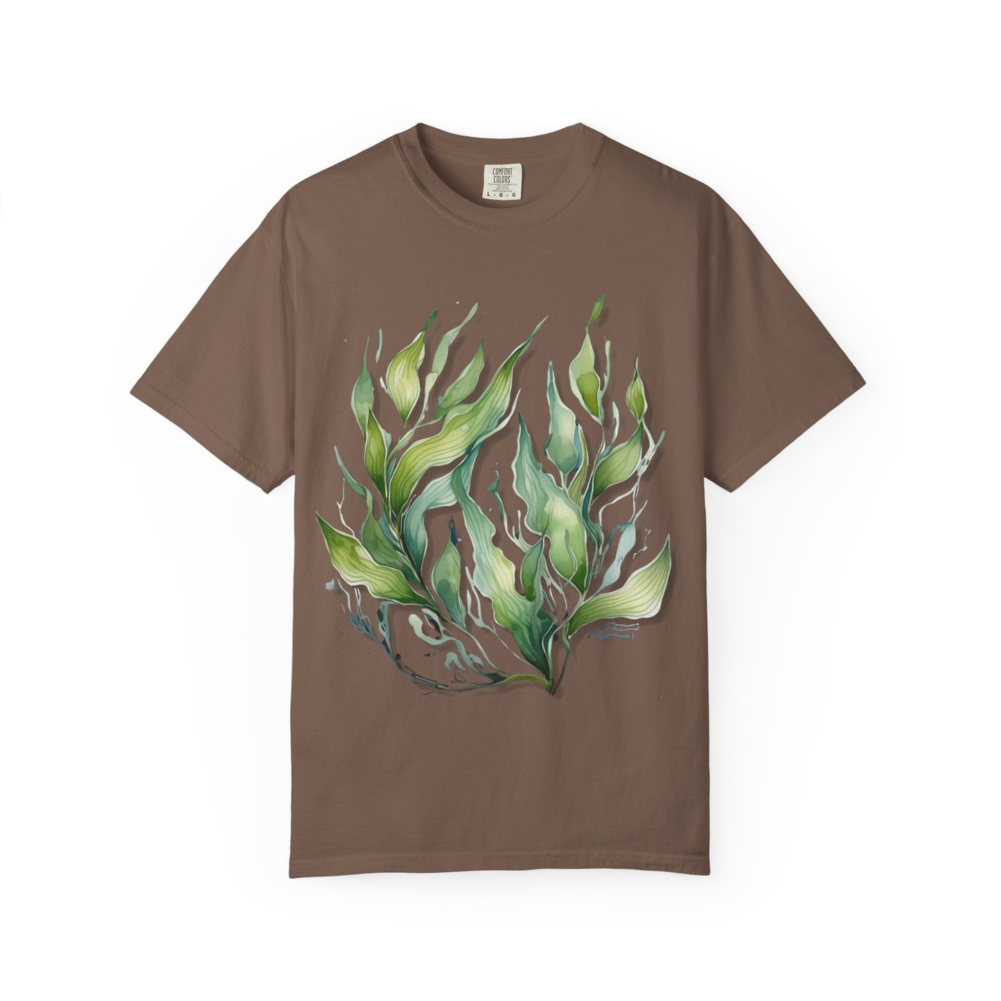 Eco-Friendly Seaweed Design T-Shirt for Nature Lovers