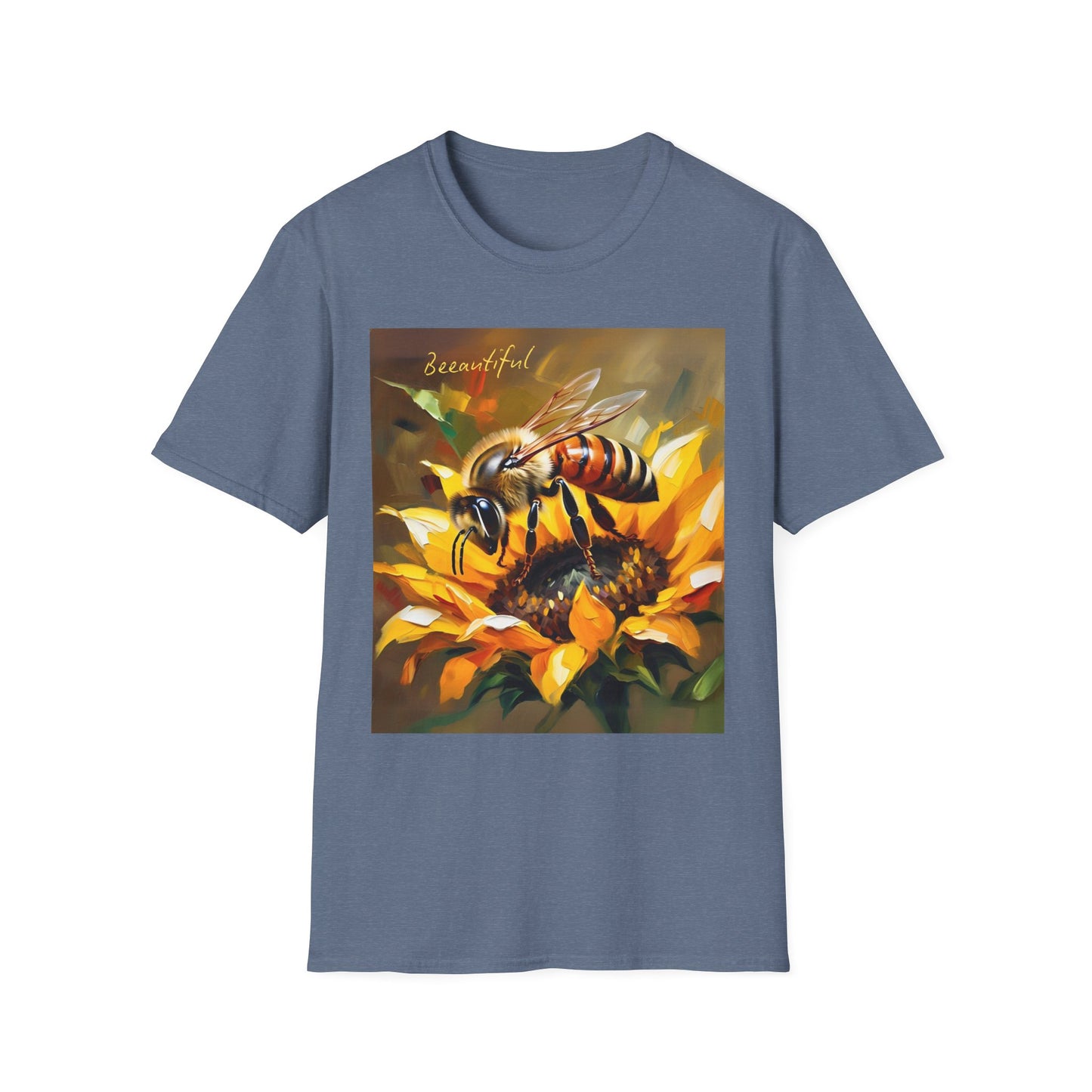 Bee-autiful Unisex Softstyle T-Shirt | Nature Lover's Gift | Perfect for Spring & Summer