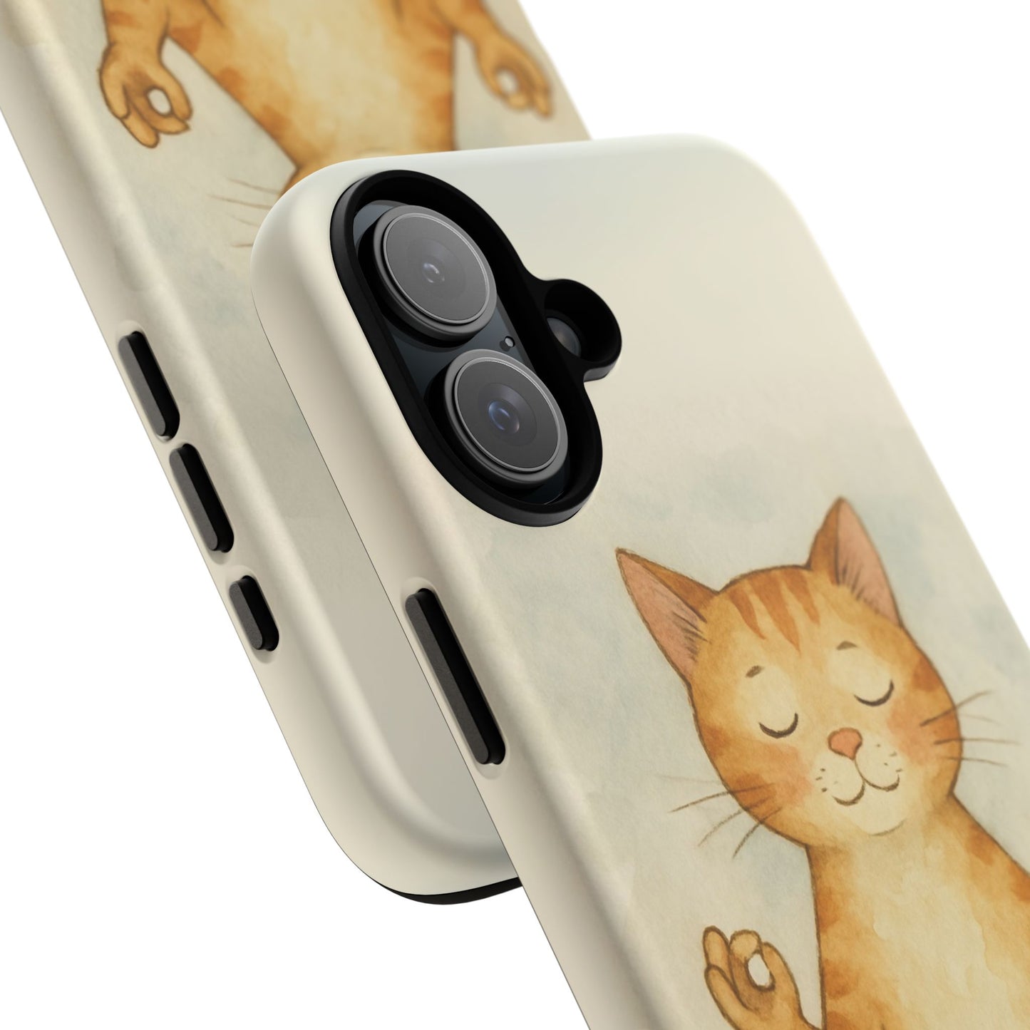 Zen Cat Phone Case - Tough & Stylish - Perfect for Cat Lovers