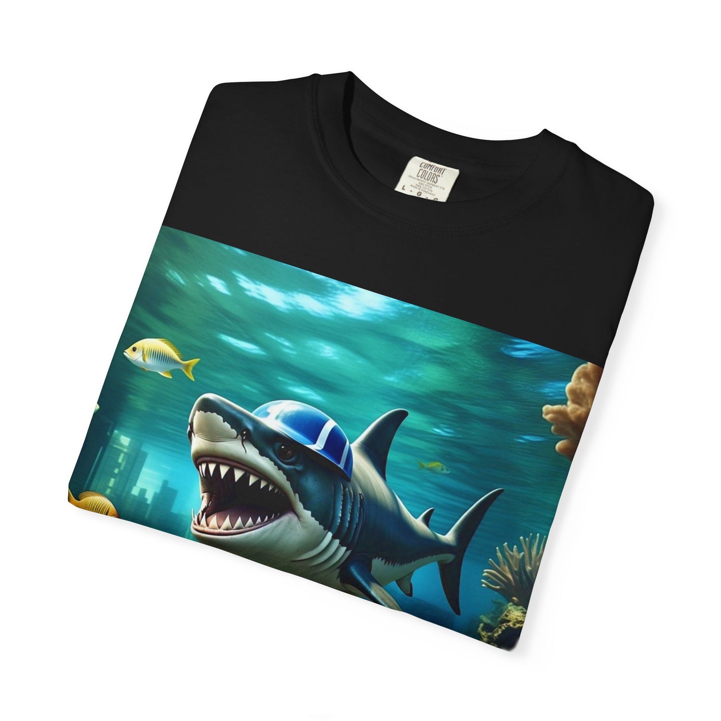 Marine Adventure Unisex T-Shirt - Shark Graphic Design