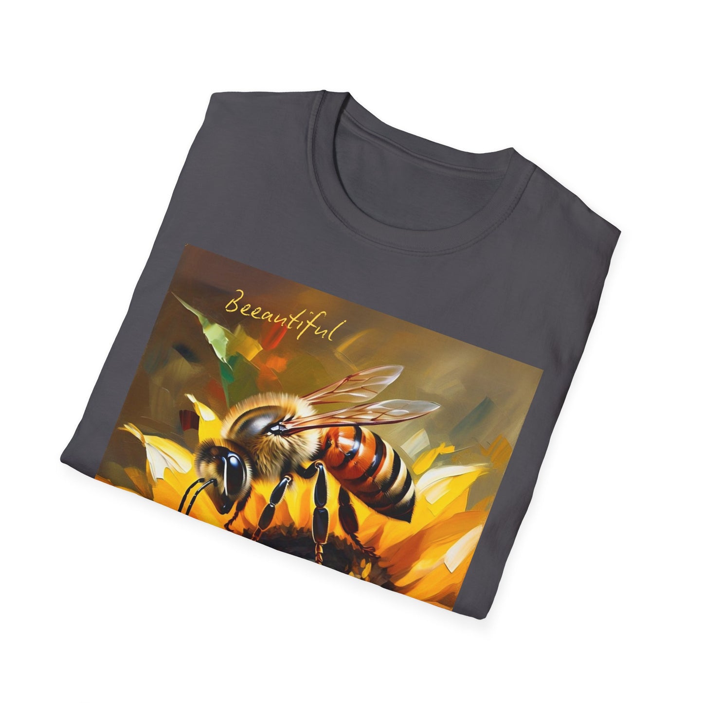 Bee-autiful Unisex Softstyle T-Shirt | Nature Lover's Gift | Perfect for Spring & Summer
