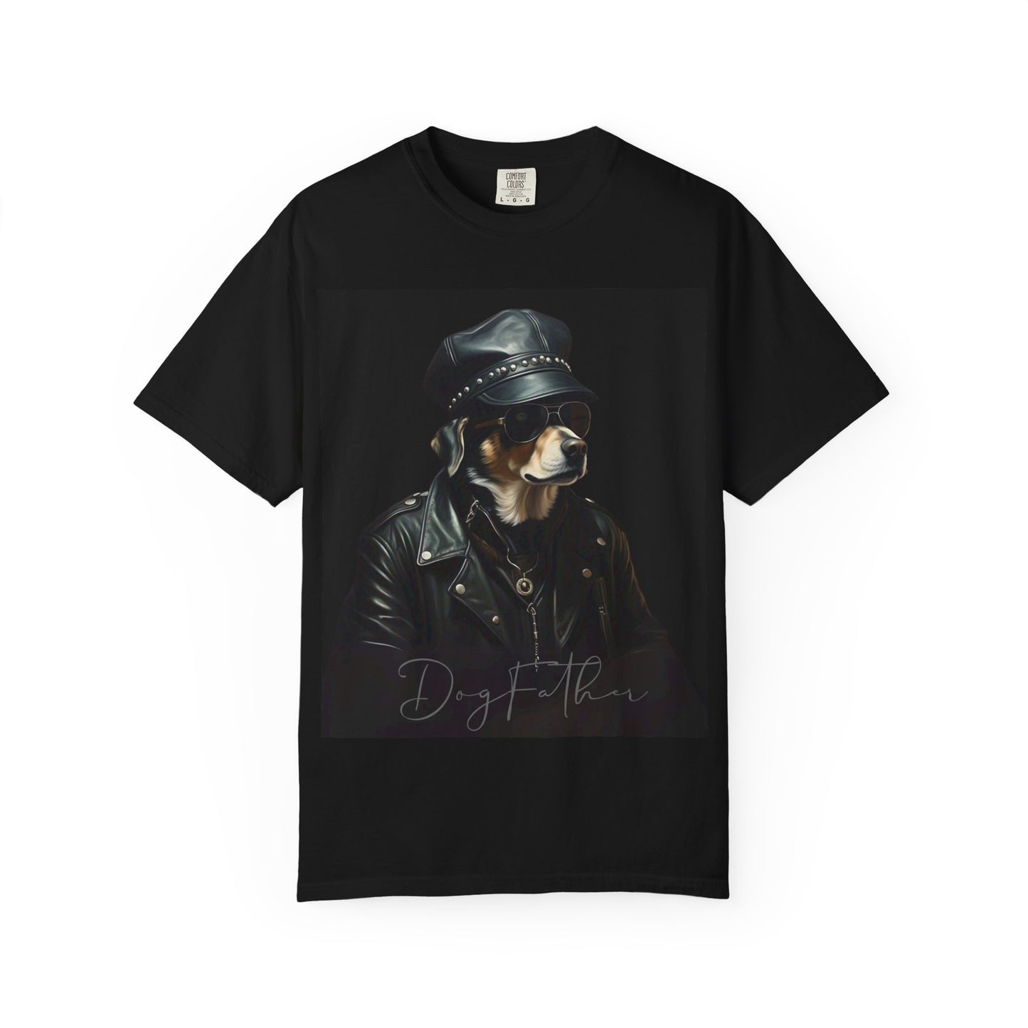 Dog Father Unisex Garment-Dyed T-Shirt – Cool Pet Lover Tee