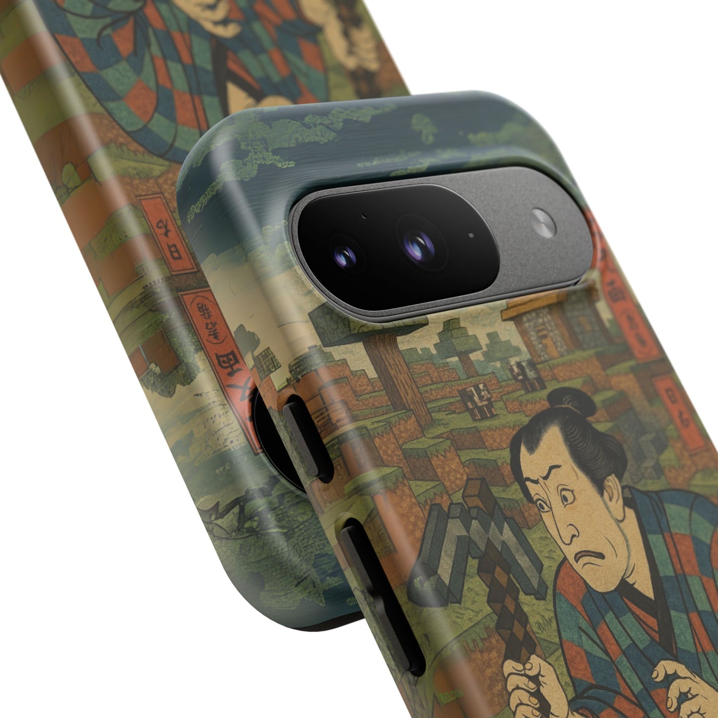 Tough Cases - Japanese Art Phone Case with Warrior Design