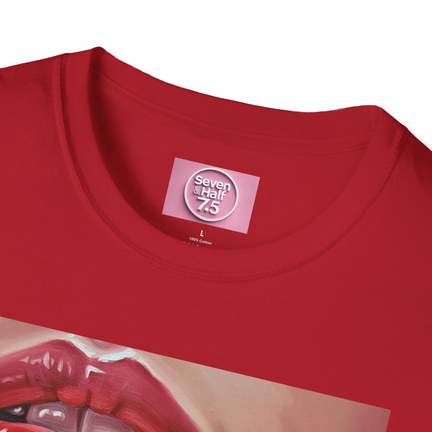 Fire Lips Women's Softstyle T-Shirt - Bold Art for Confident Expressions