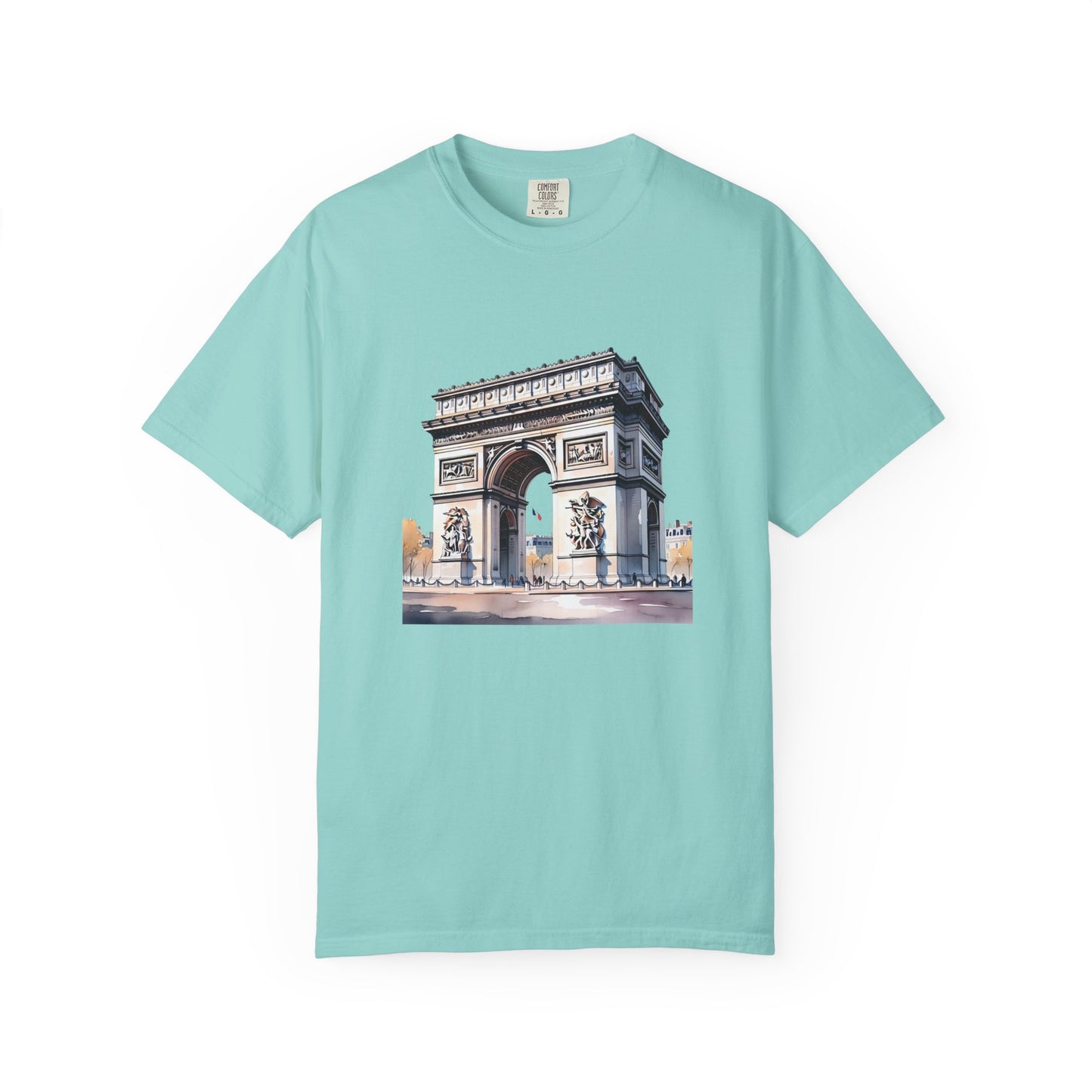 Arc de Triomphe Graphic Unisex T-Shirt - Stylish and Comfortable Casual Wear