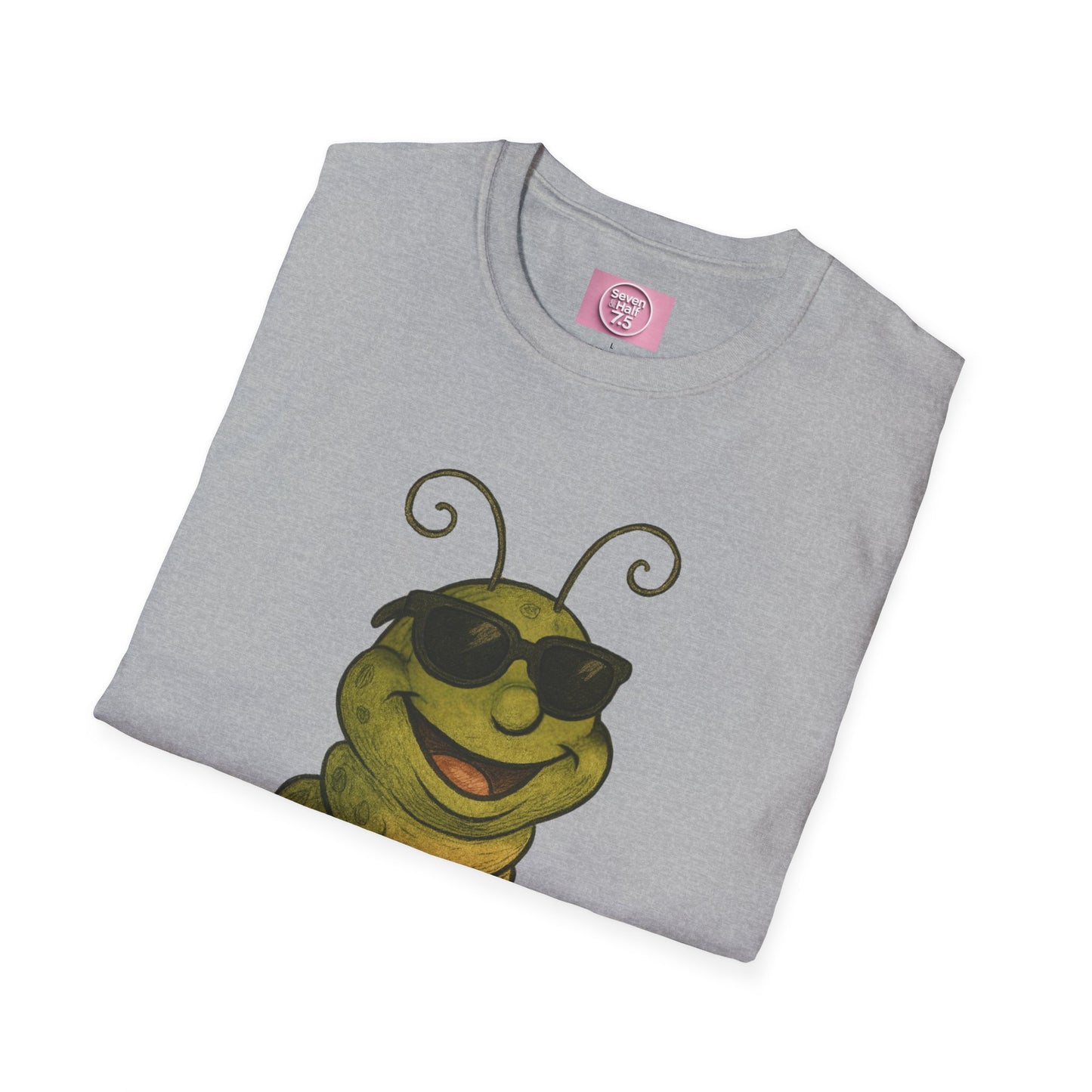 Cool Caterpillar Unisex Softstyle T-Shirt - Fun Graphic Tee for Kids and Adults