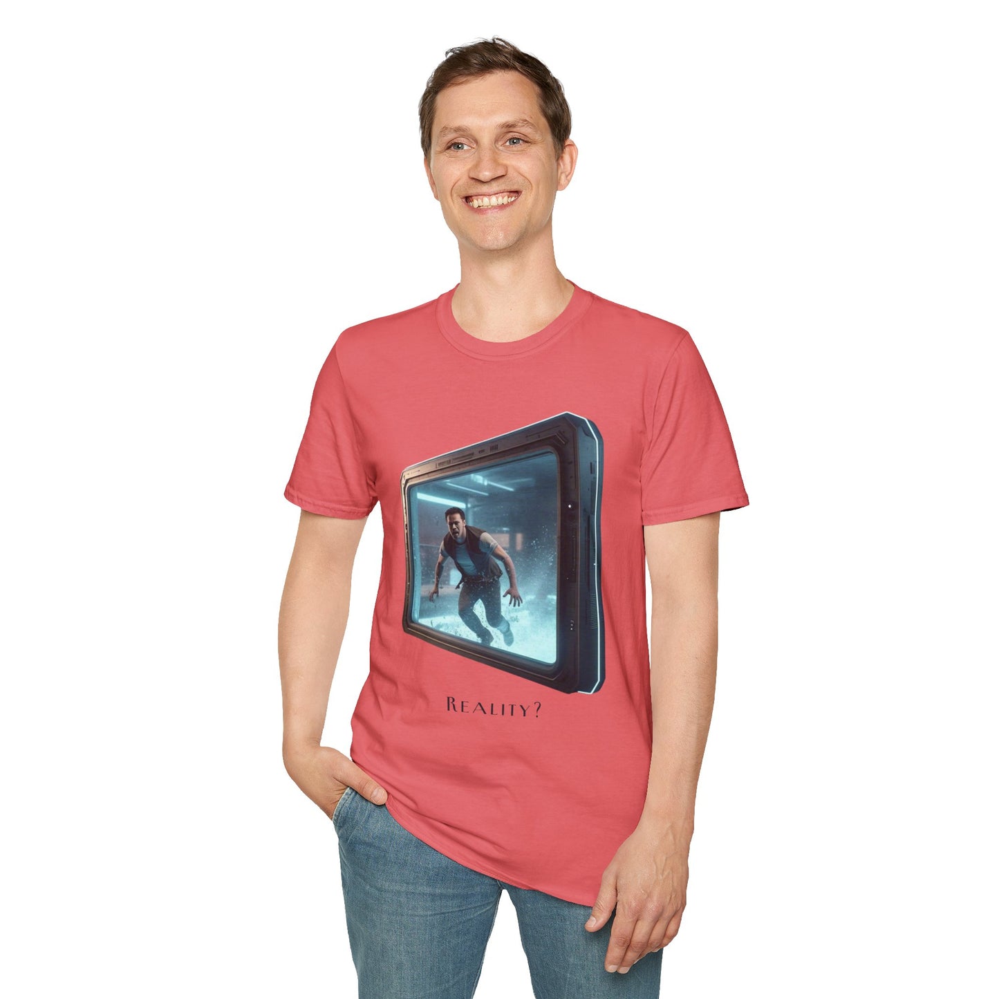 Softstyle T-Shirt - 'Reality?' Graphic Tee for Dreamers