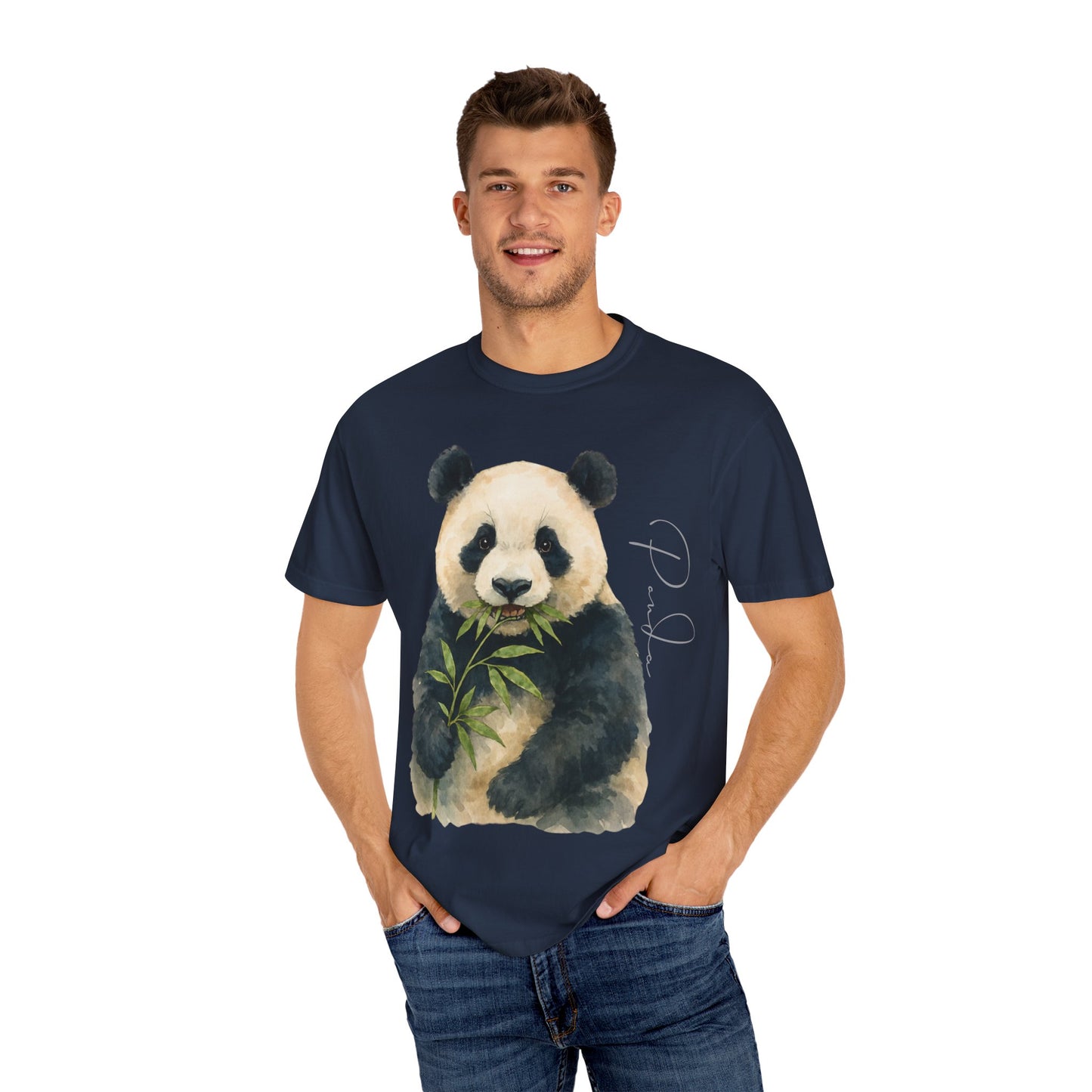 Cute Panda Unisex T-Shirt - Nature Lover's Tee for Wildlife Enthusiasts