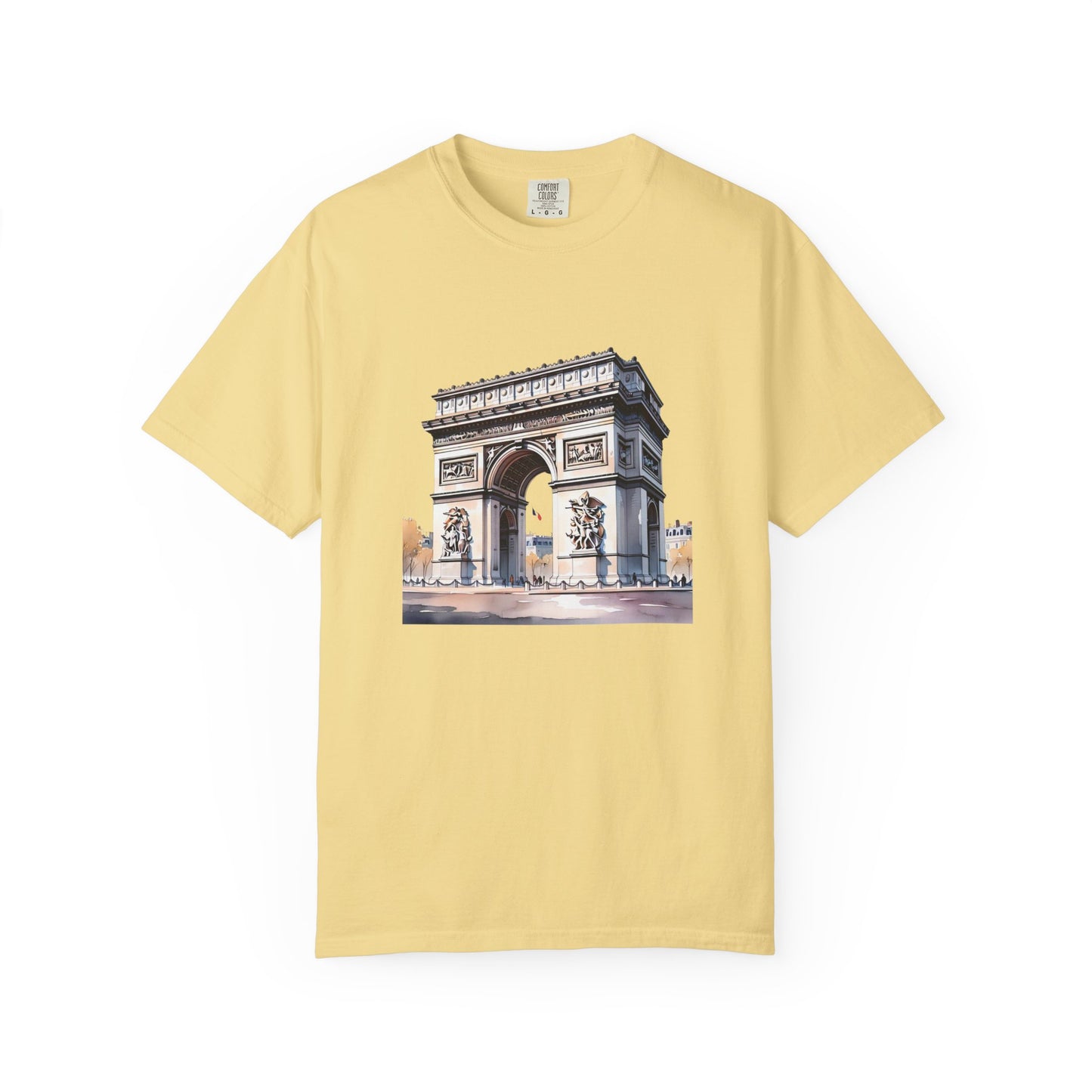 Arc de Triomphe Graphic Unisex T-Shirt - Stylish and Comfortable Casual Wear