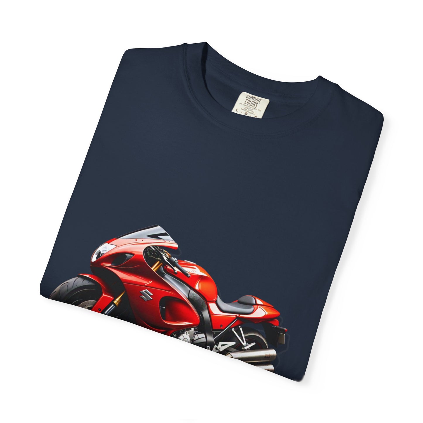 Biker Graphic Unisex T-Shirt - Vintage Motorcycle Design