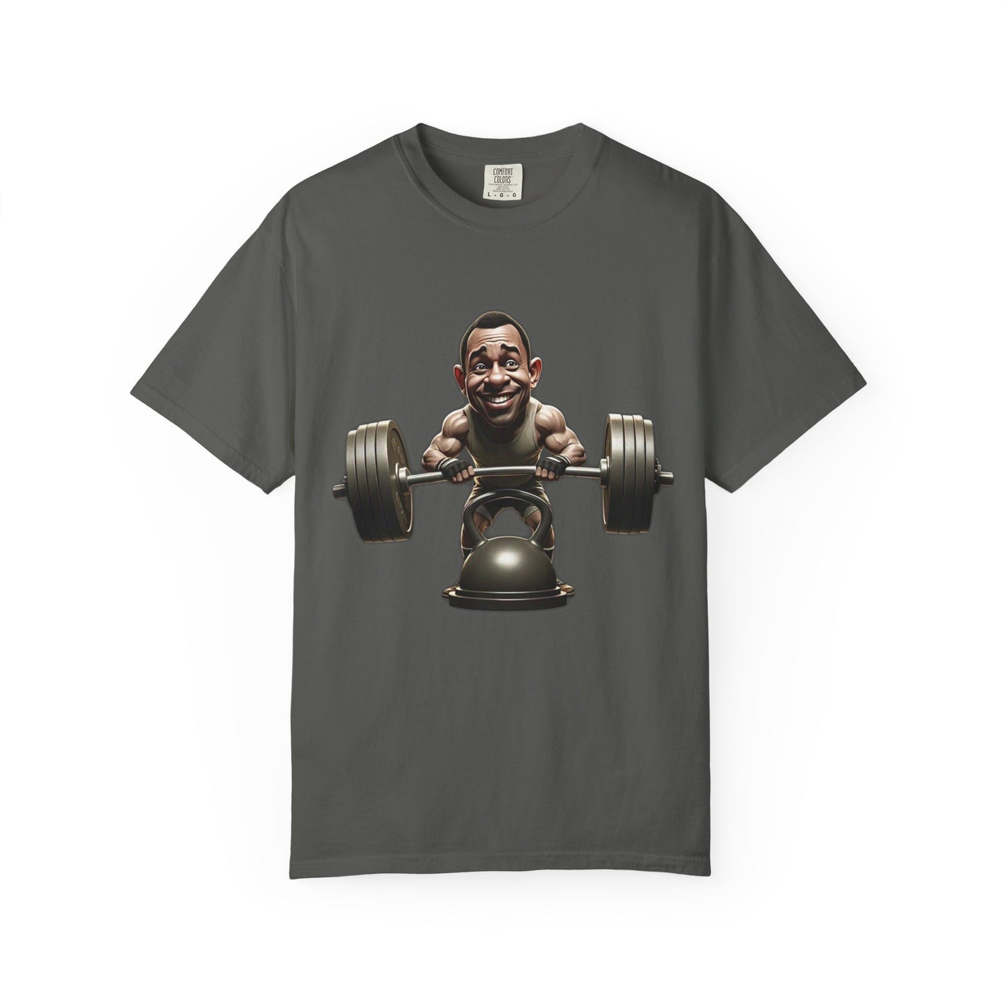 Funny Weightlifting T-Shirt Garment-Dyed Tee for Fitness Enthusiasts