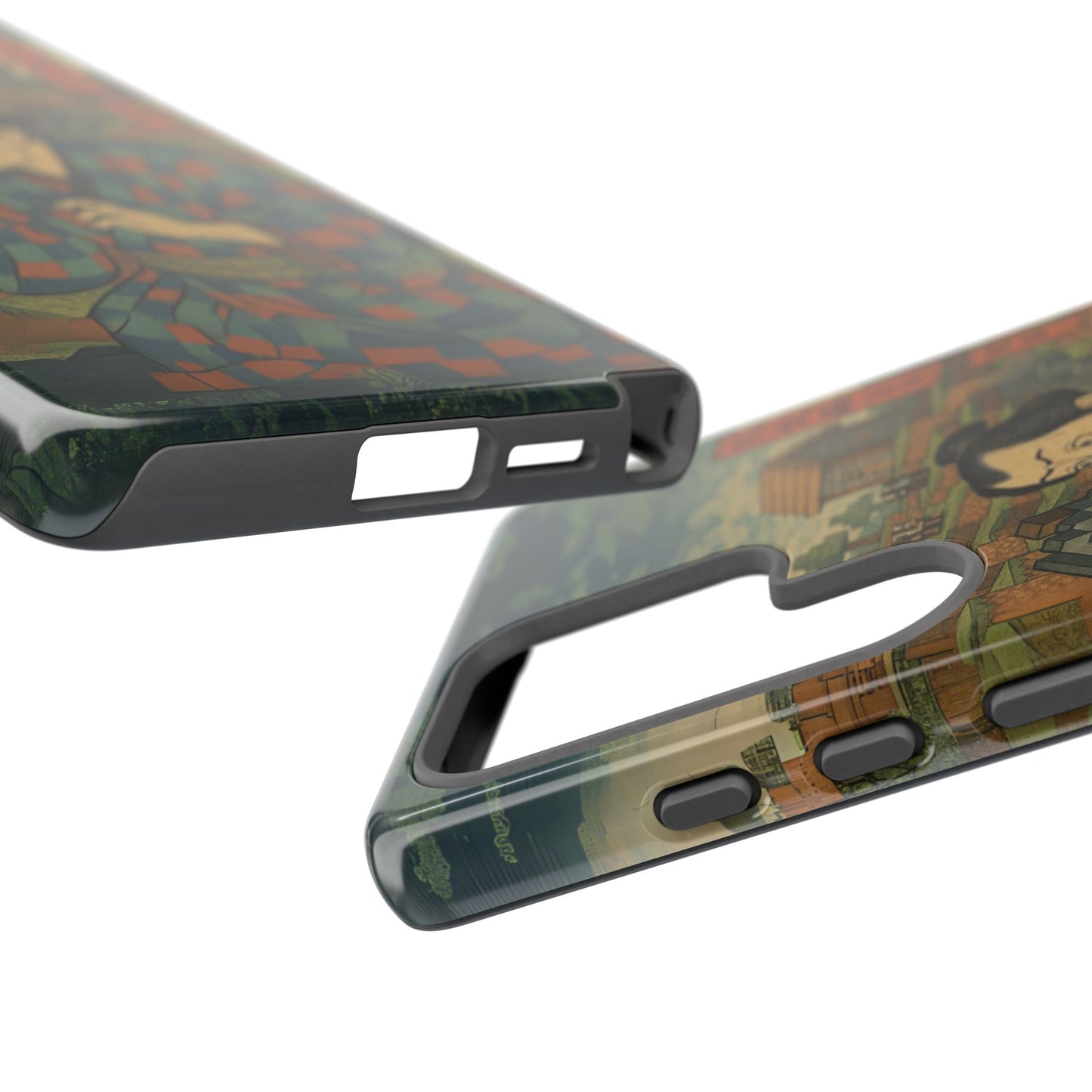 Tough Cases - Japanese Art Phone Case with Warrior Design