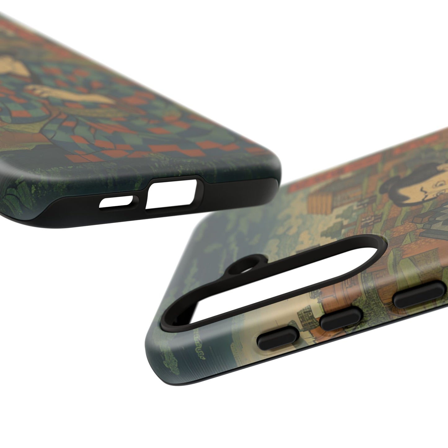 Tough Cases - Japanese Art Phone Case with Warrior Design