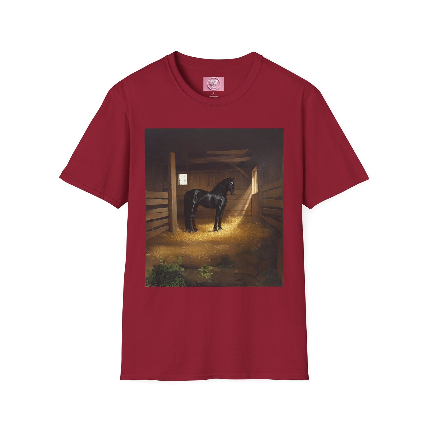 Equestrian Dreams Unisex Softstyle T-Shirt - Perfect for Horse Lovers