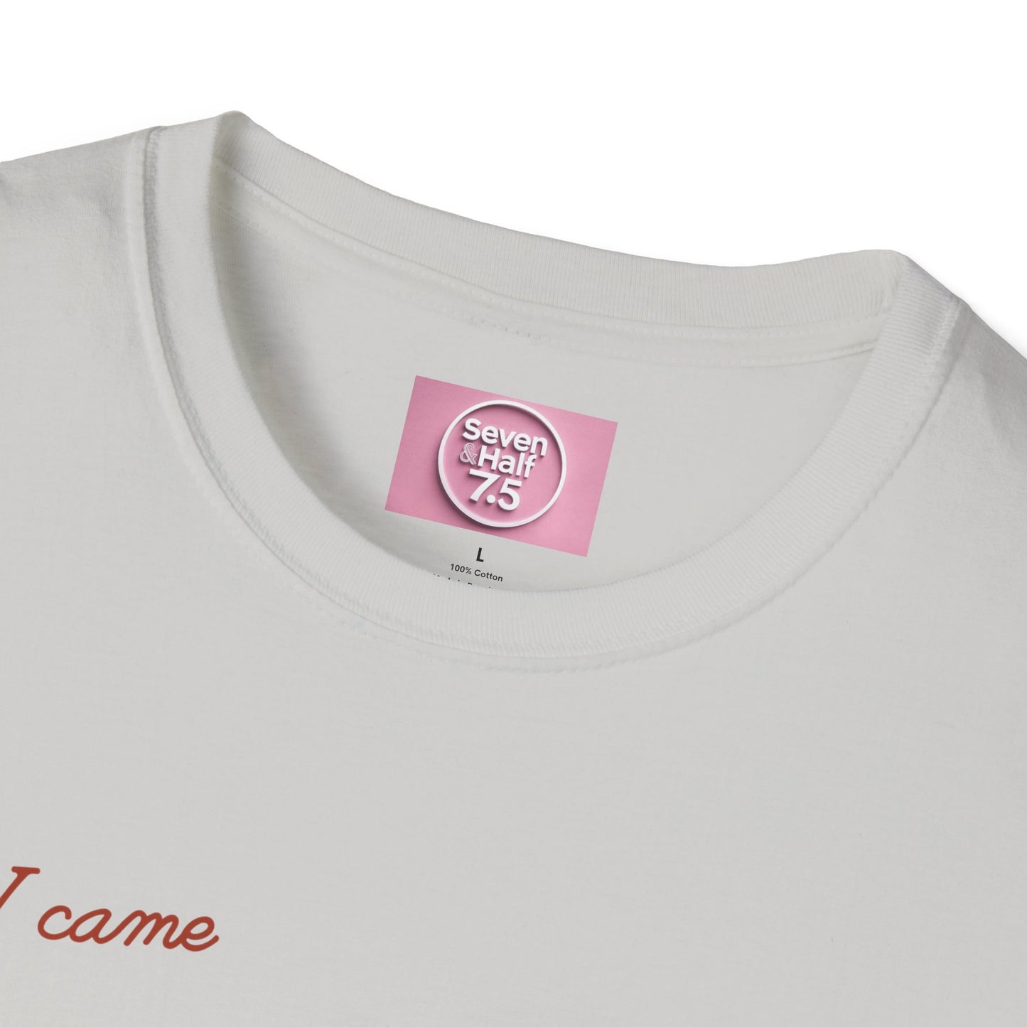 I Came, I Ate Burger Graphic Unisex Softstyle T-Shirt