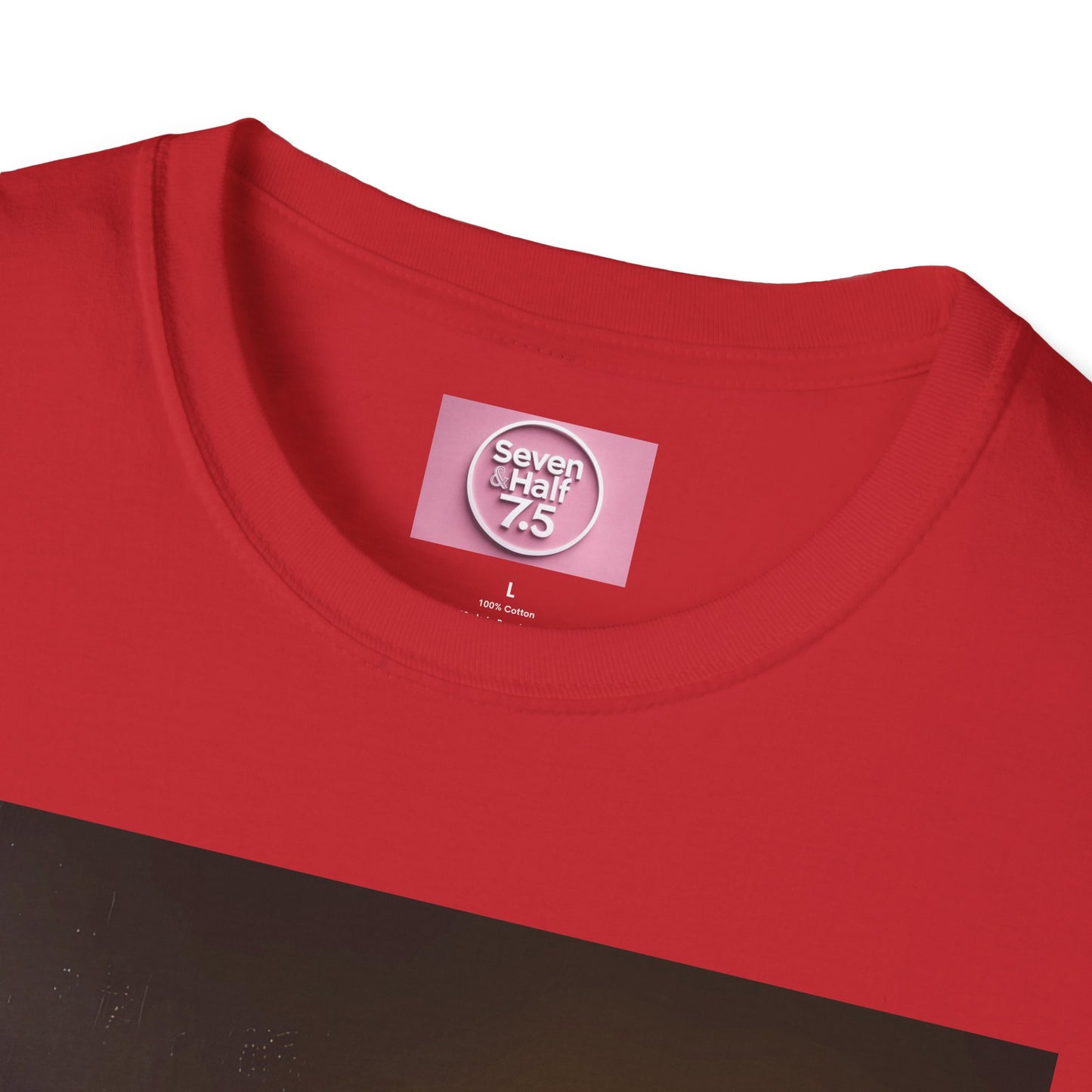 Artistic Guitarist Softstyle T-Shirt - Elegant Vintage Design