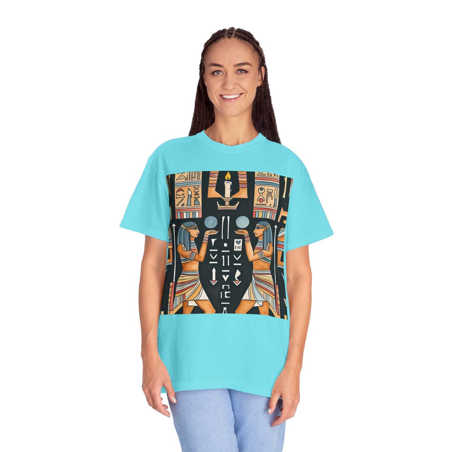 Unisex Egyptian Art T-Shirt | Unique Graphic Tee for History Lovers