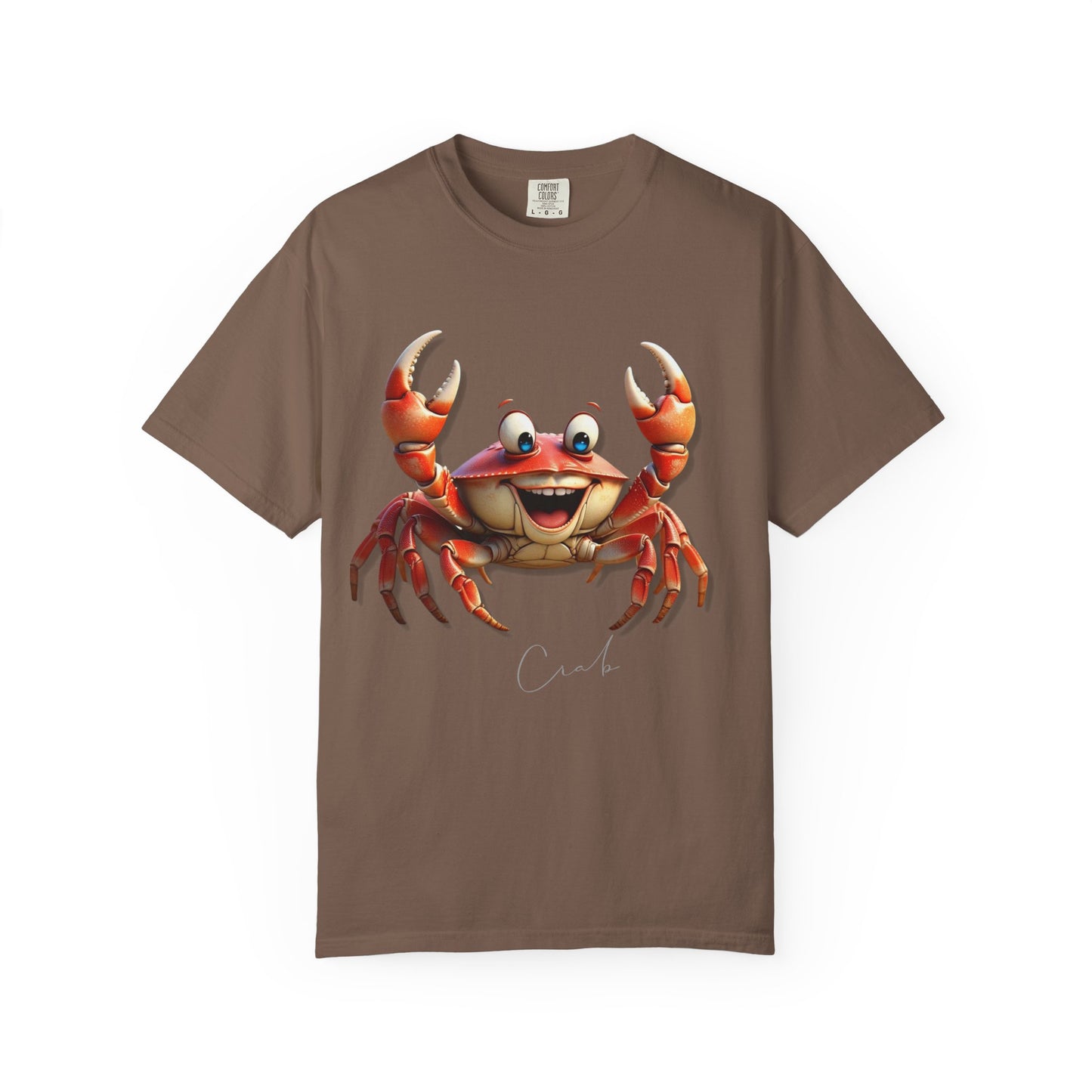 Funny Crab Graphic T-Shirt for Beach Lovers