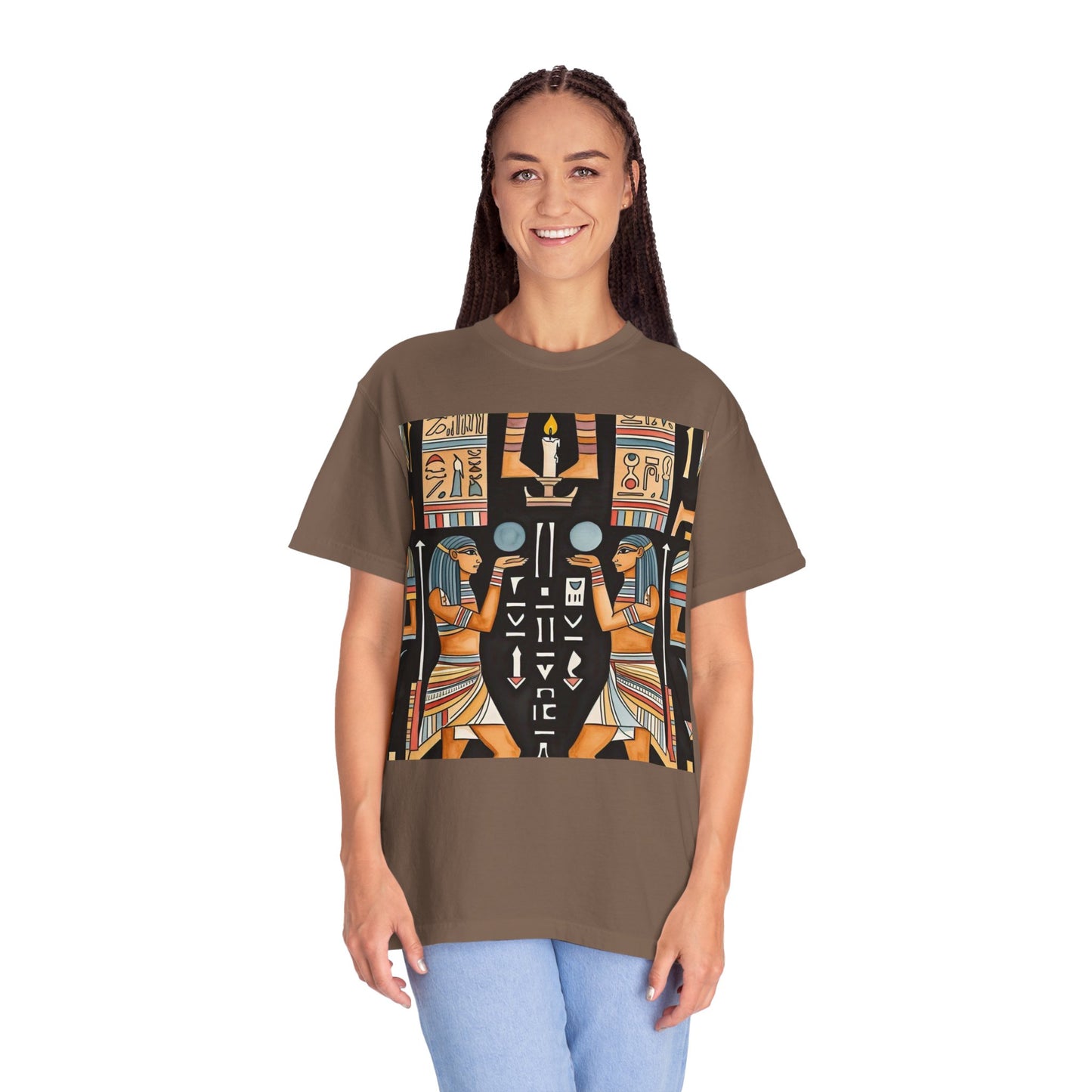 Unisex Egyptian Art T-Shirt | Unique Graphic Tee for History Lovers