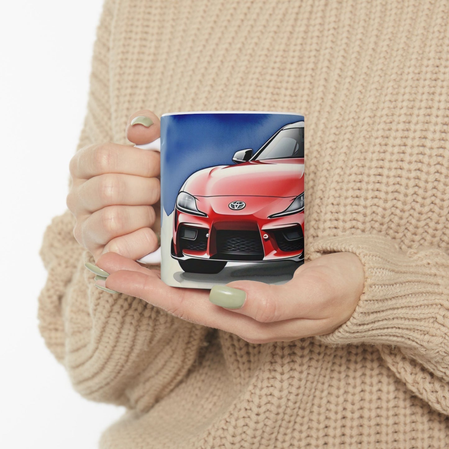 Toyota Supra Ceramic Mug - Perfect Gift for Car Enthusiasts