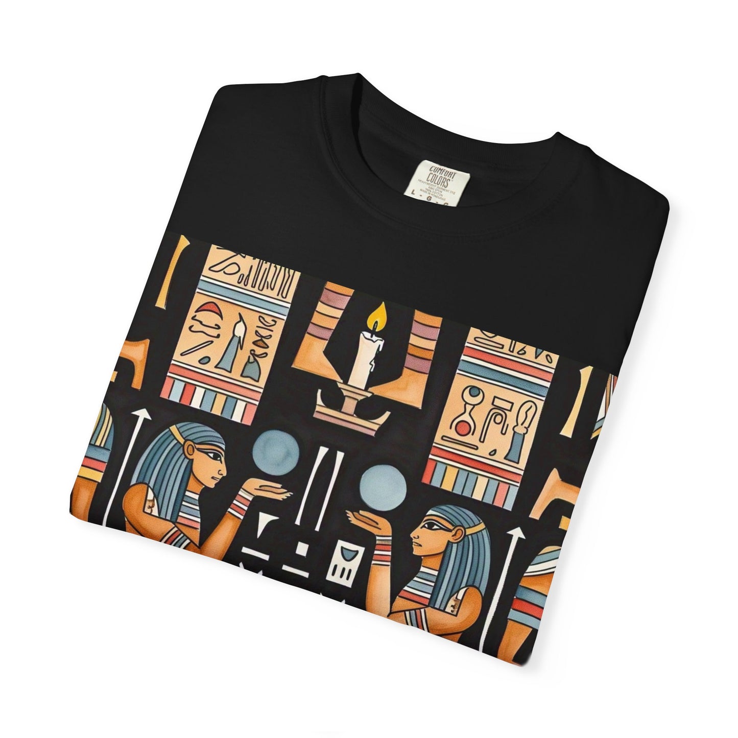 Unisex Egyptian Art T-Shirt | Unique Graphic Tee for History Lovers