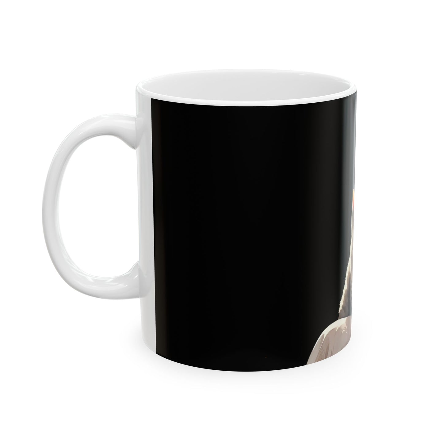 Cozy Cat Companion Ceramic Mug - 11oz & 15oz - Perfect Gift for Cat Lovers