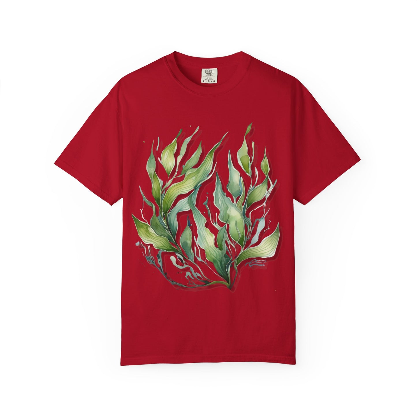 Eco-Friendly Seaweed Design T-Shirt for Nature Lovers