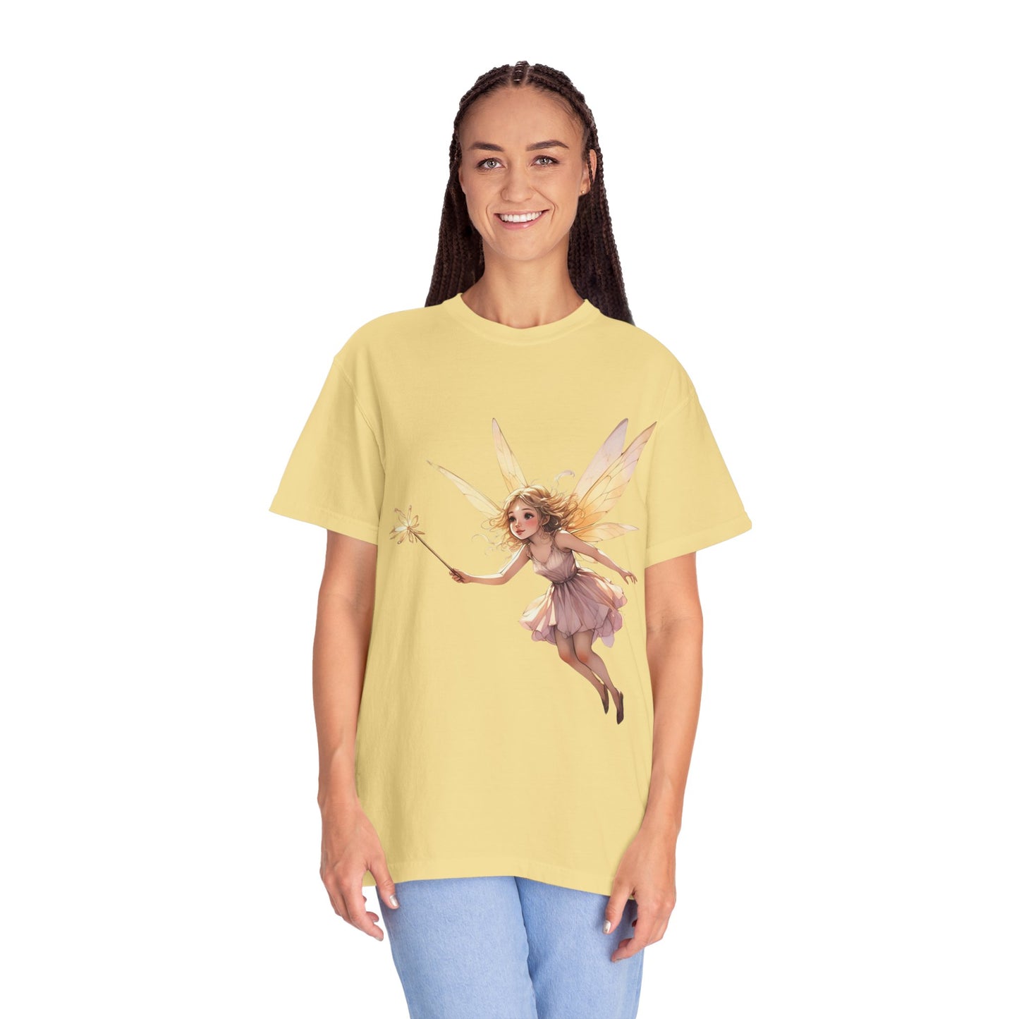 Fairy Magic Garment-Dyed T-Shirt - Whimsical Design for Fantasy Lovers