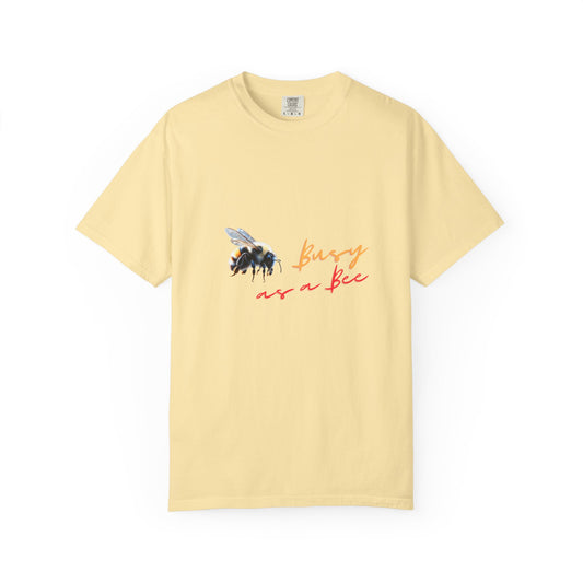 Inspirational Bee T-Shirt for Nature Lovers, Unisex Summer Tee, Gift for Eco-Conscious Friends, Cute Bee Design, Perfect for Earth Day