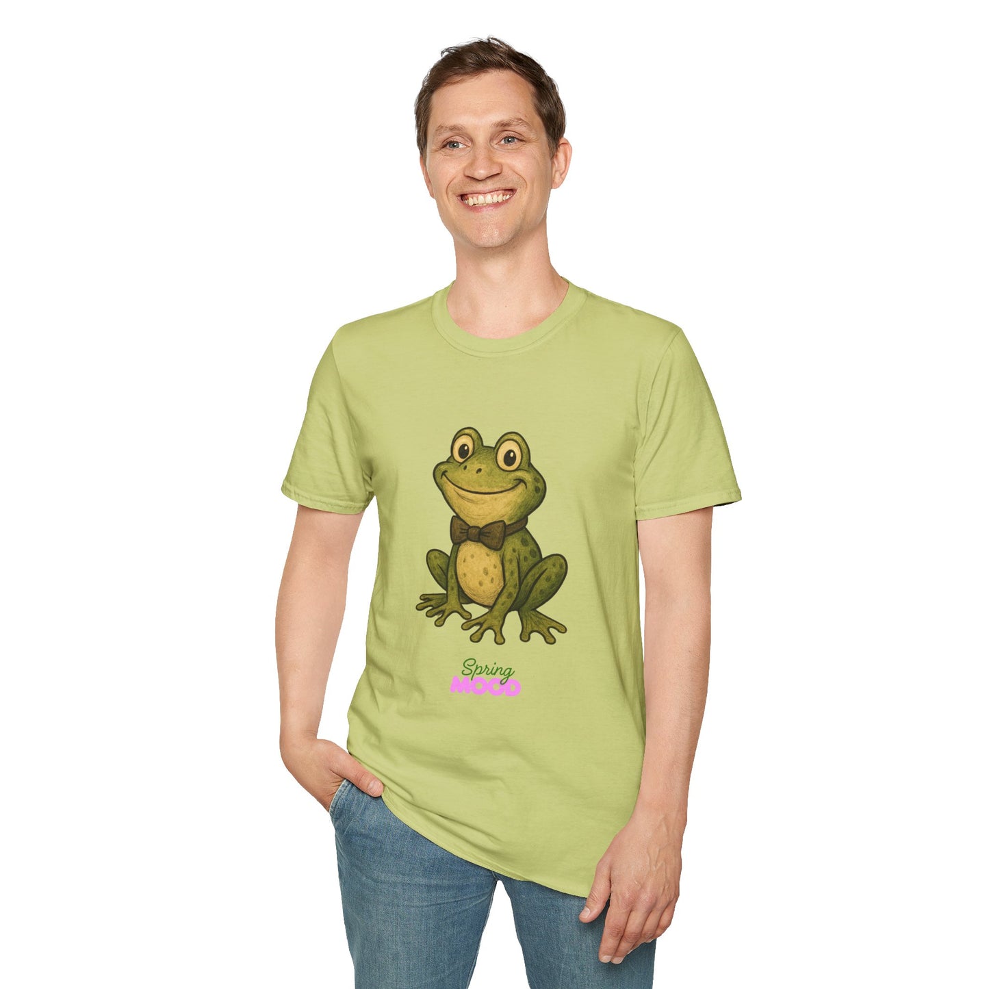 Spring Frog Unisex Softstyle T-Shirt - Fun & Casual Wear
