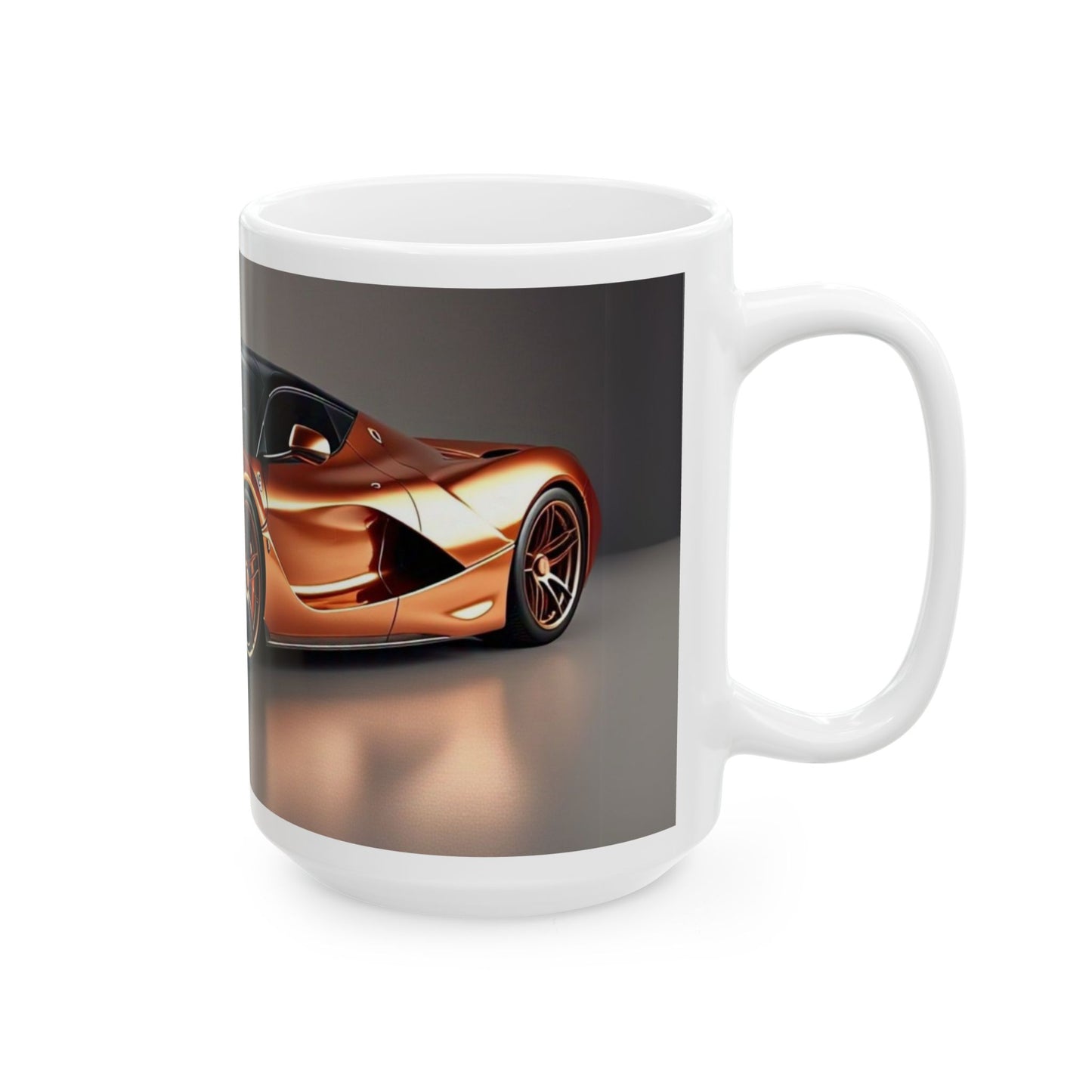 Luxury Sports Car Ceramic Mug - Perfect Gift for Car Enthusiasts
