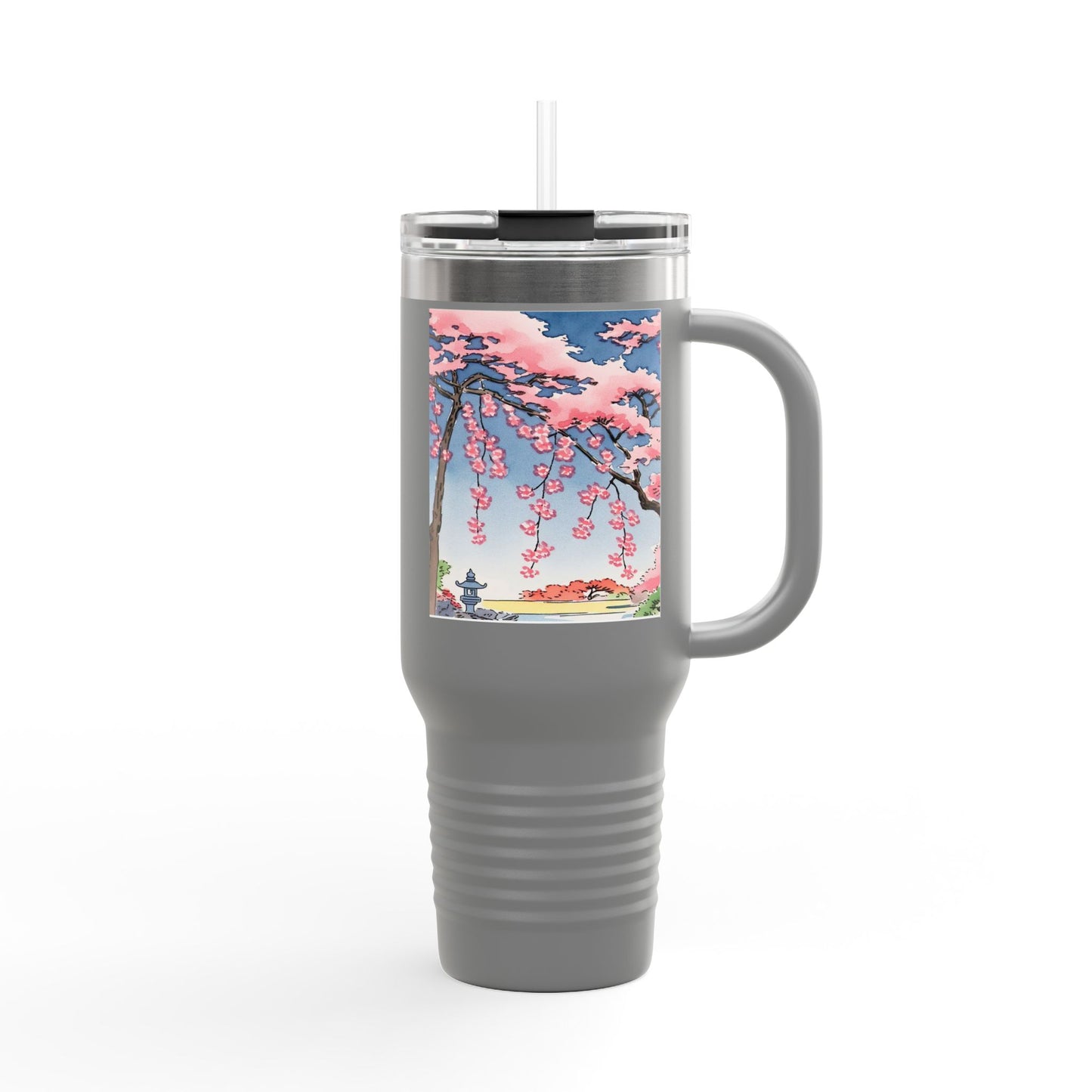 Cherry Blossom Insulated Travel Mug - 40oz Adventure Companion