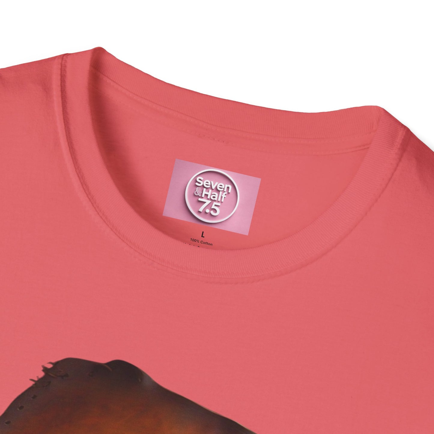 Rustic Horse Artwork Unisex Softstyle T-Shirt
