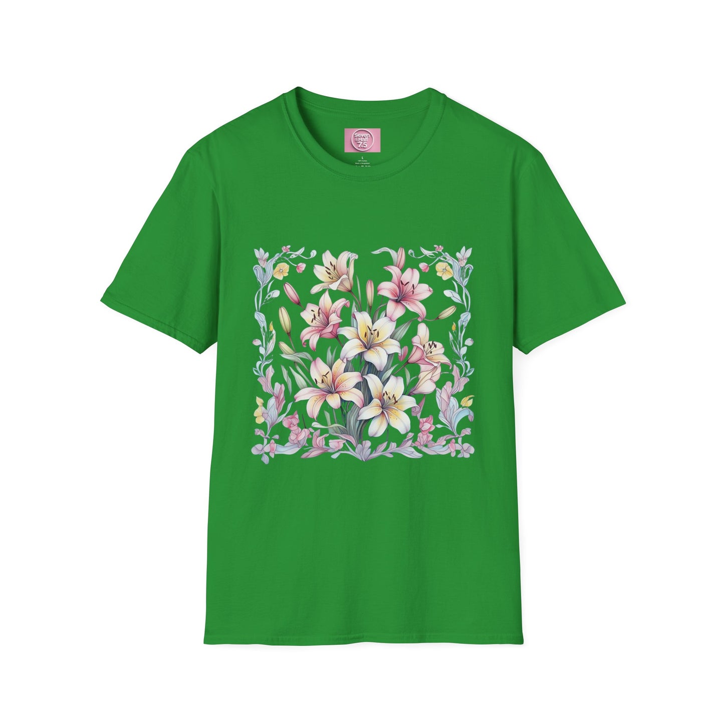 Floral Blossom Unisex T-Shirt - Softstyle Cotton Tee for Nature Lovers