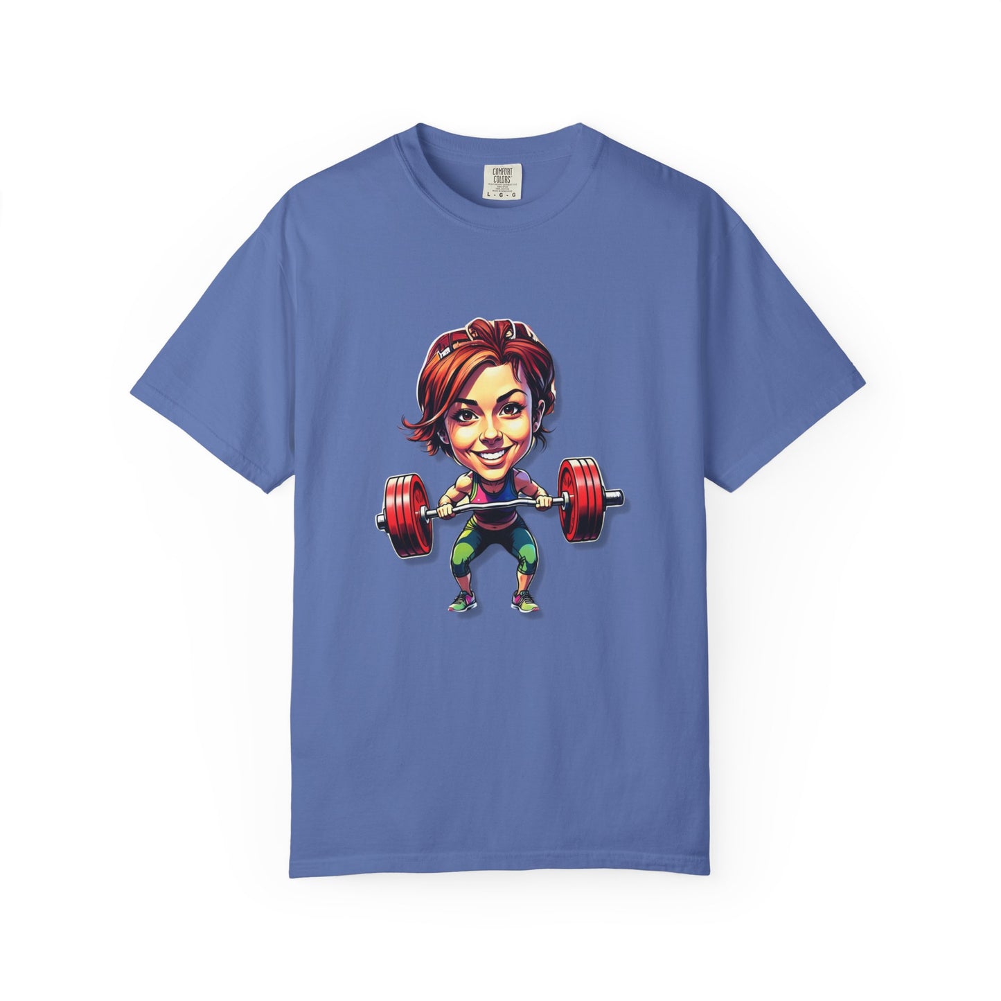 Funny Weightlifting T-Shirt for Fitness Lovers - Unisex Garment-Dyed Tee