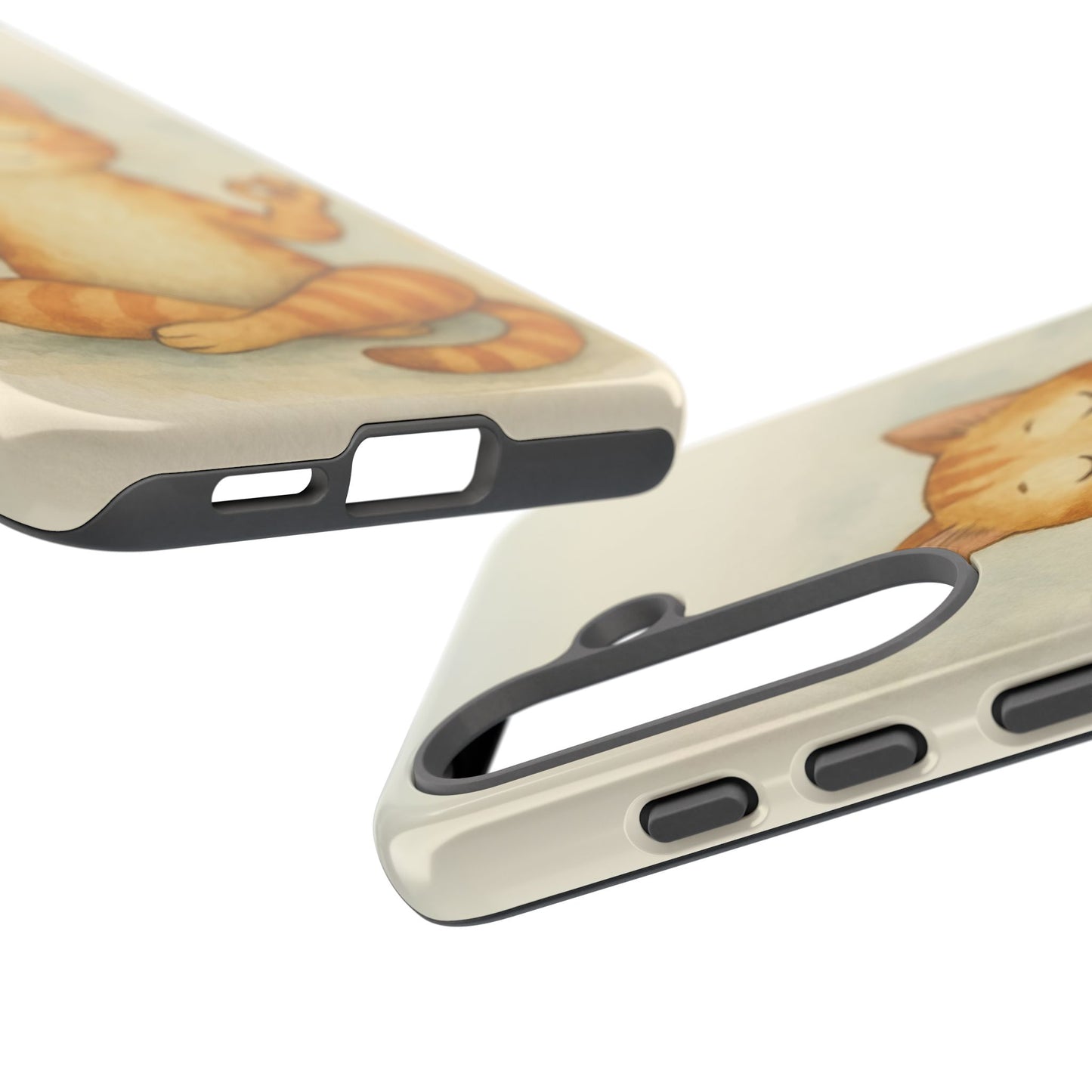 Zen Cat Phone Case - Tough & Stylish - Perfect for Cat Lovers