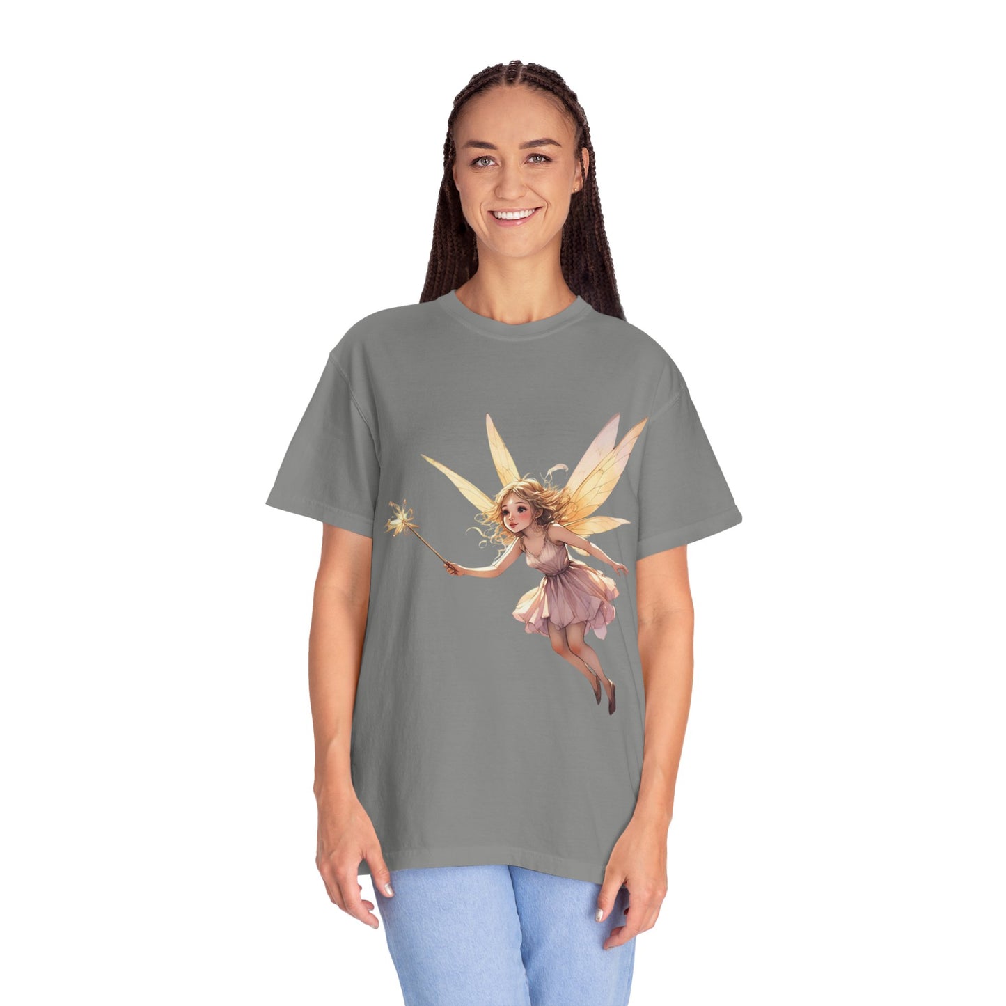 Fairy Magic Garment-Dyed T-Shirt - Whimsical Design for Fantasy Lovers