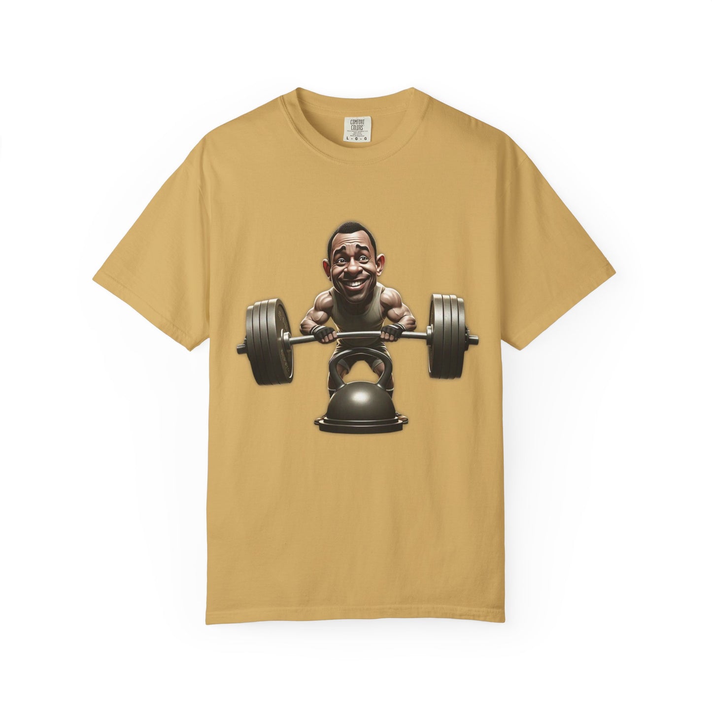 Funny Weightlifting T-Shirt Garment-Dyed Tee for Fitness Enthusiasts